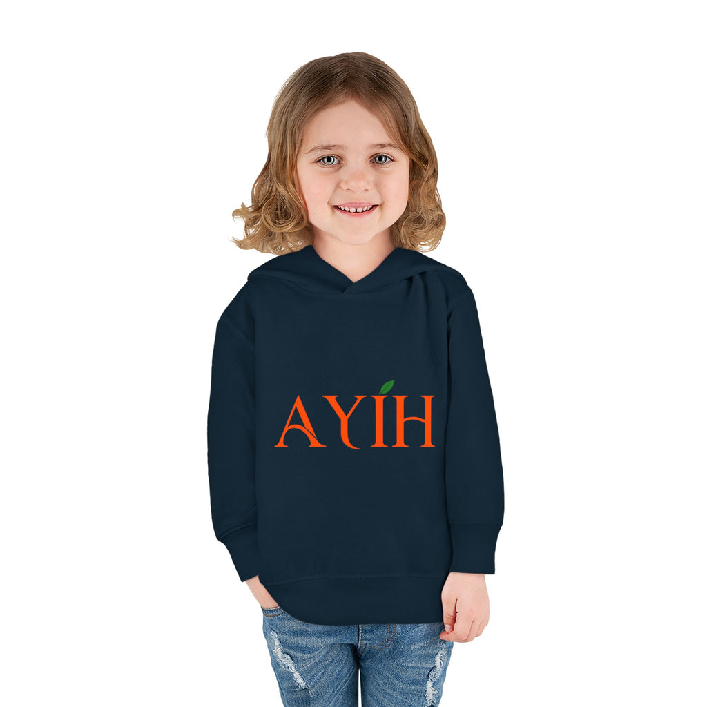 Toddler Hoodie with 'AYIH' Logo — Cute Monogram Pullover