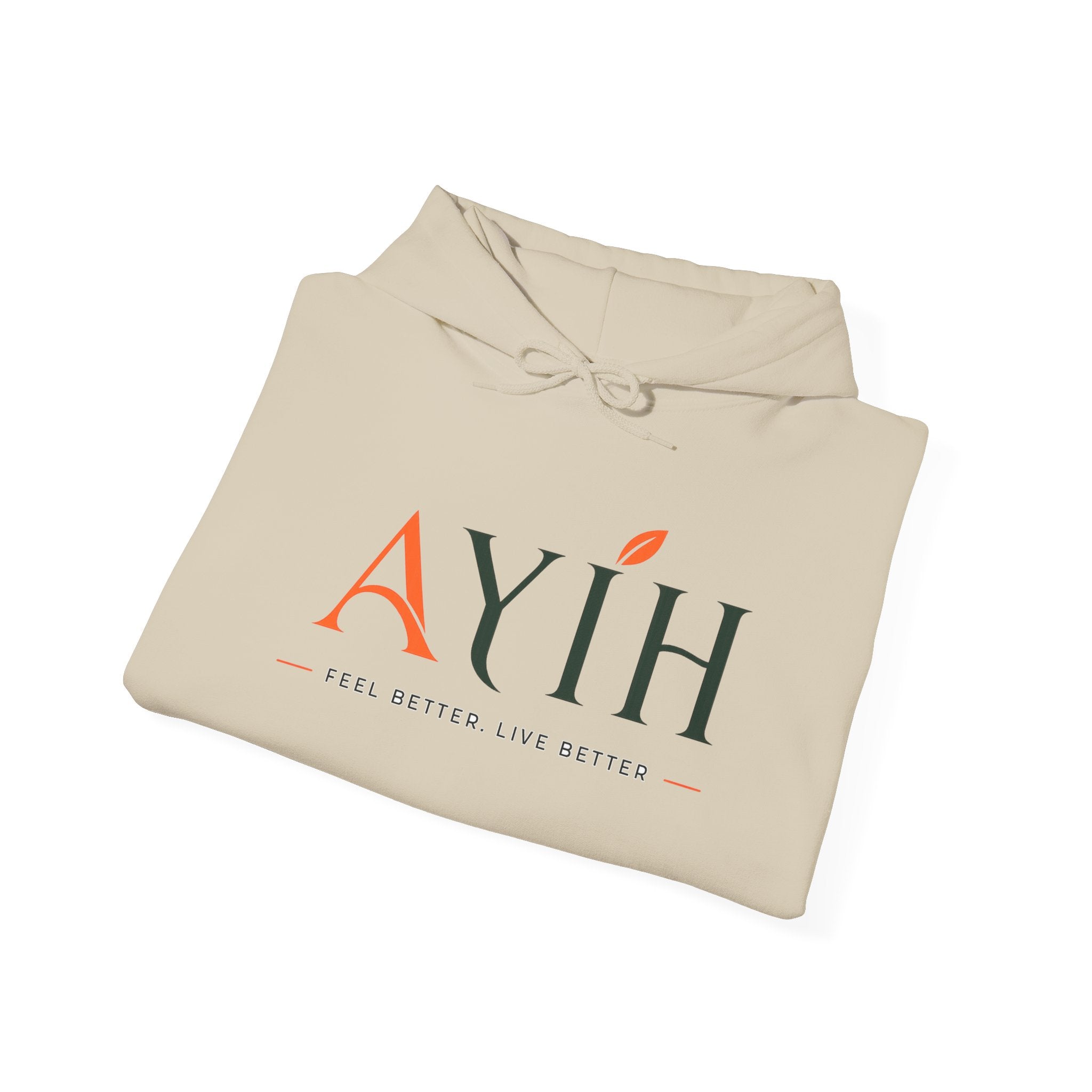 AYIH Logo Hoodie — Feel Better, Live Better Branded Pullover