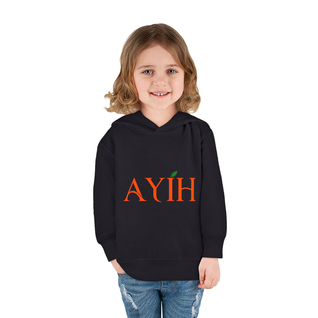 Toddler Hoodie with 'AYIH' Logo — Cute Monogram Pullover
