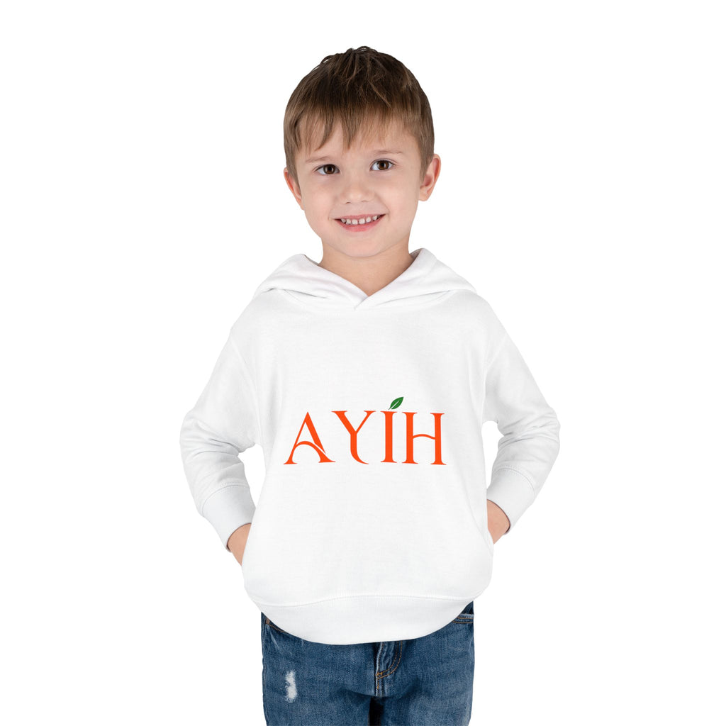 Toddler Hoodie with 'AYIH' Logo — Cute Monogram Pullover