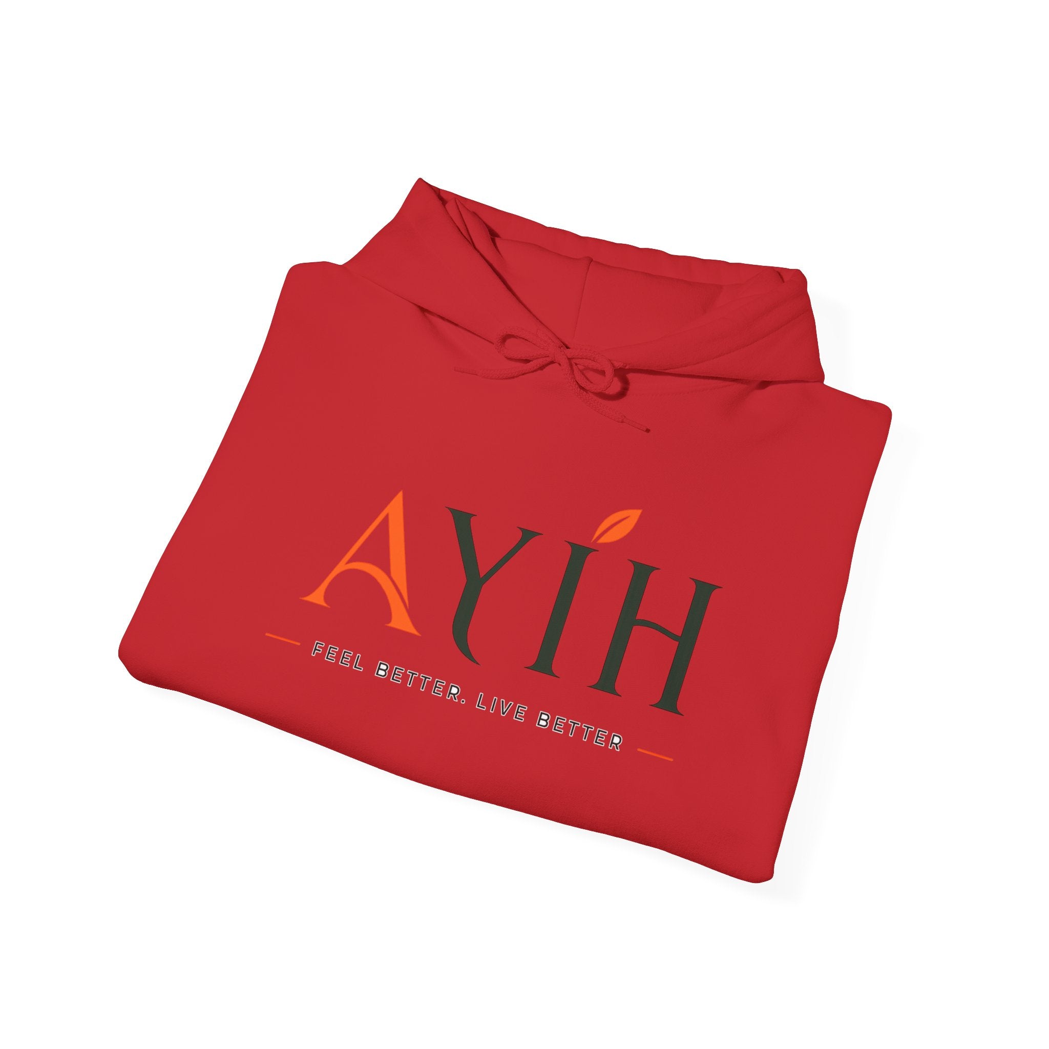 AYIH Logo Hoodie — Feel Better, Live Better Branded Pullover