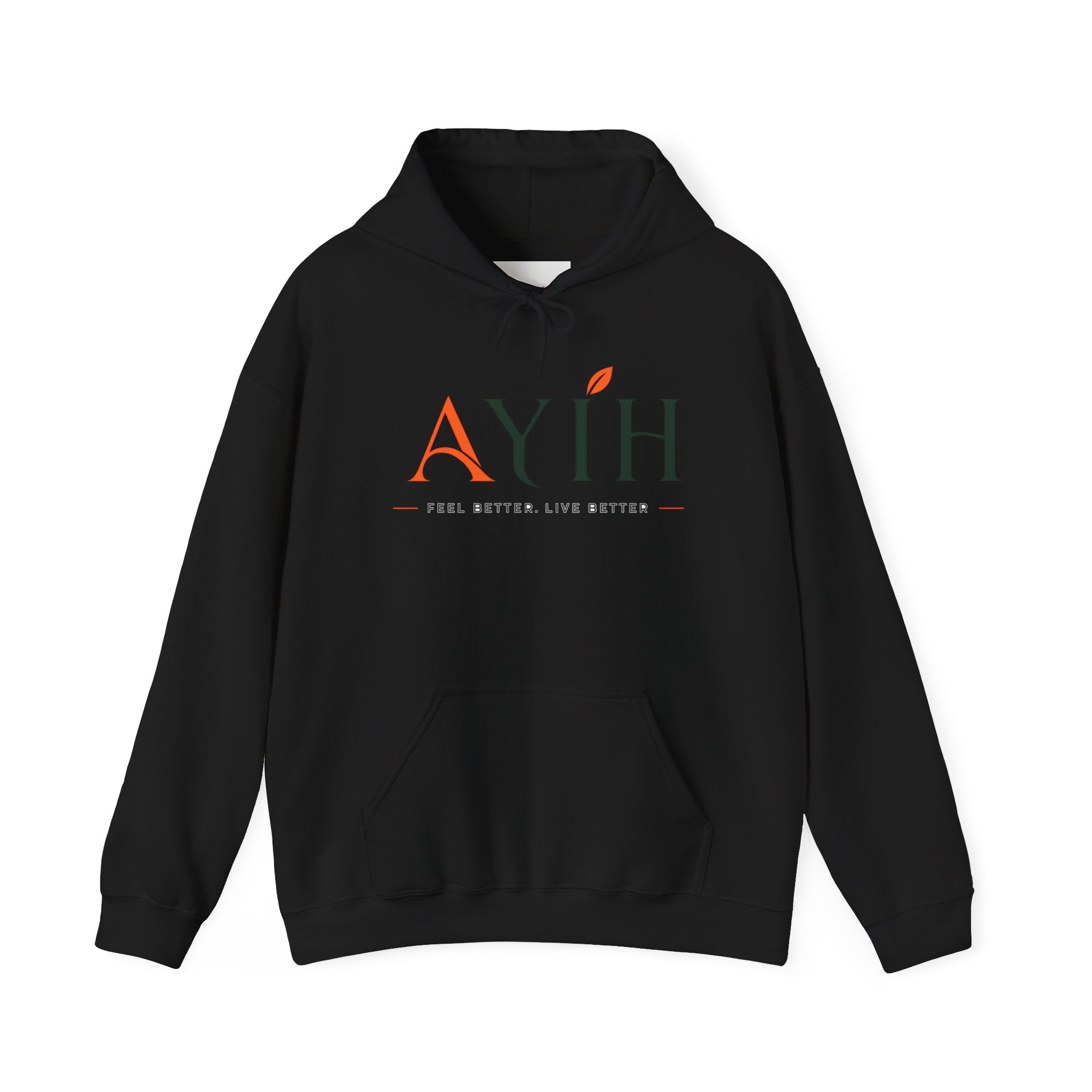 AYIH Logo Hoodie — Feel Better, Live Better Branded Pullover