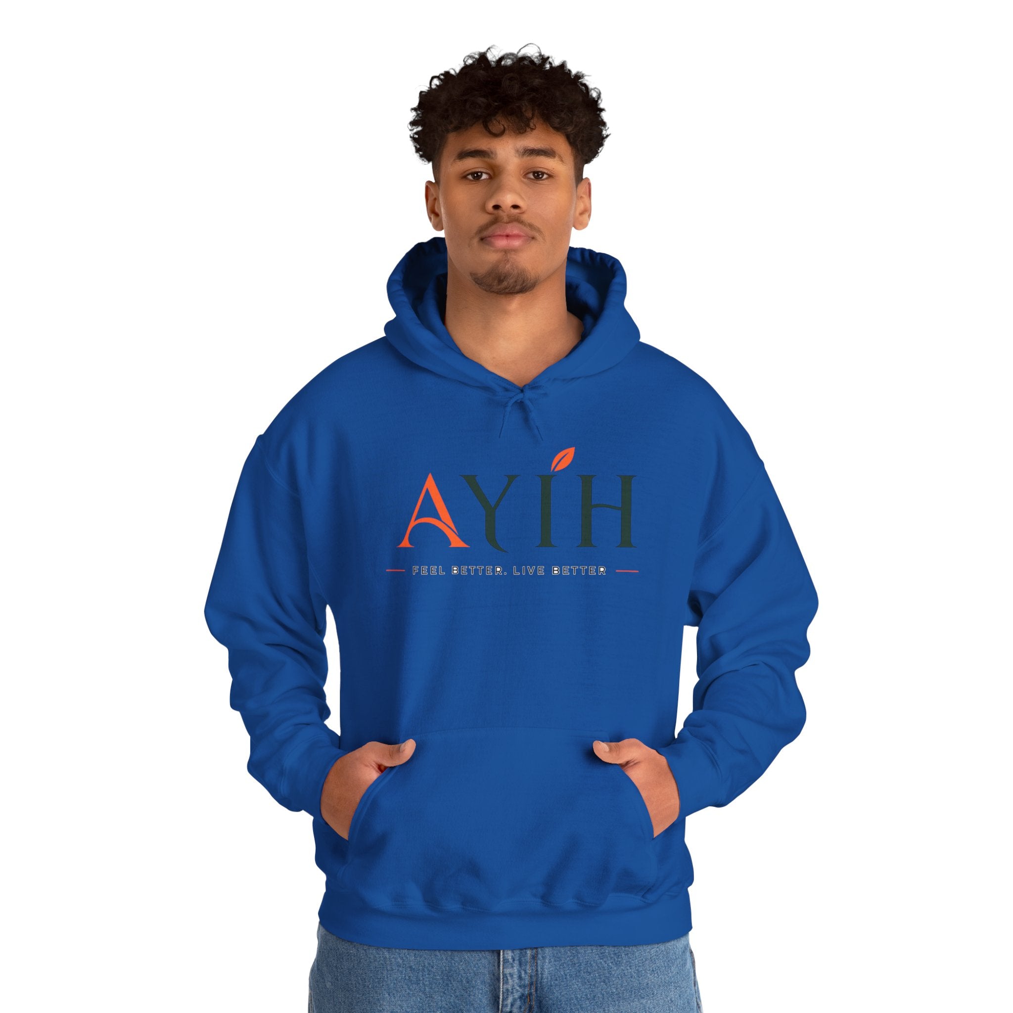 AYIH Logo Hoodie — Feel Better, Live Better Branded Pullover
