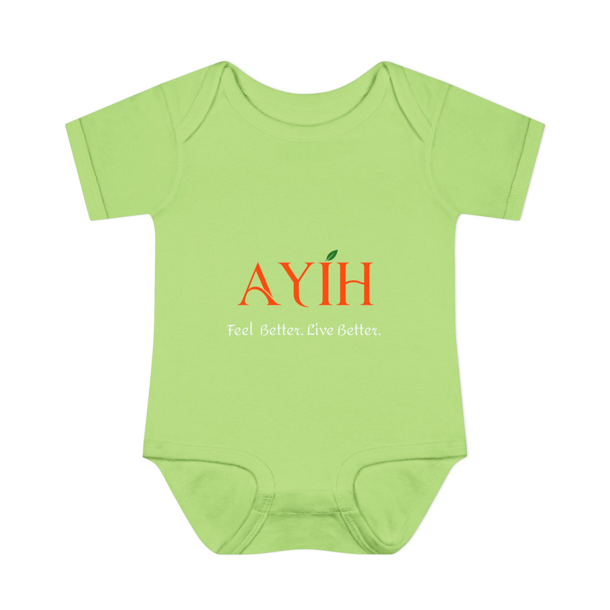 Baby Bodysuit - 'AYIH' Logo Infant One-Piece (Feel Better. Live Better.)