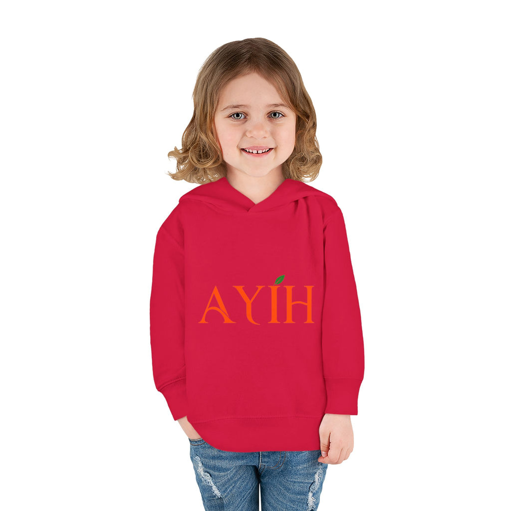 Toddler Hoodie with 'AYIH' Logo — Cute Monogram Pullover