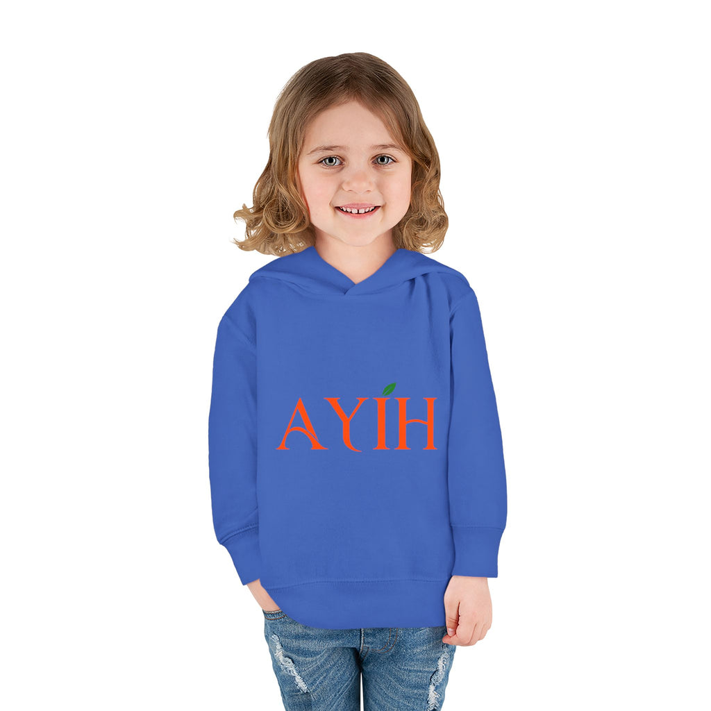 Toddler Hoodie with 'AYIH' Logo — Cute Monogram Pullover