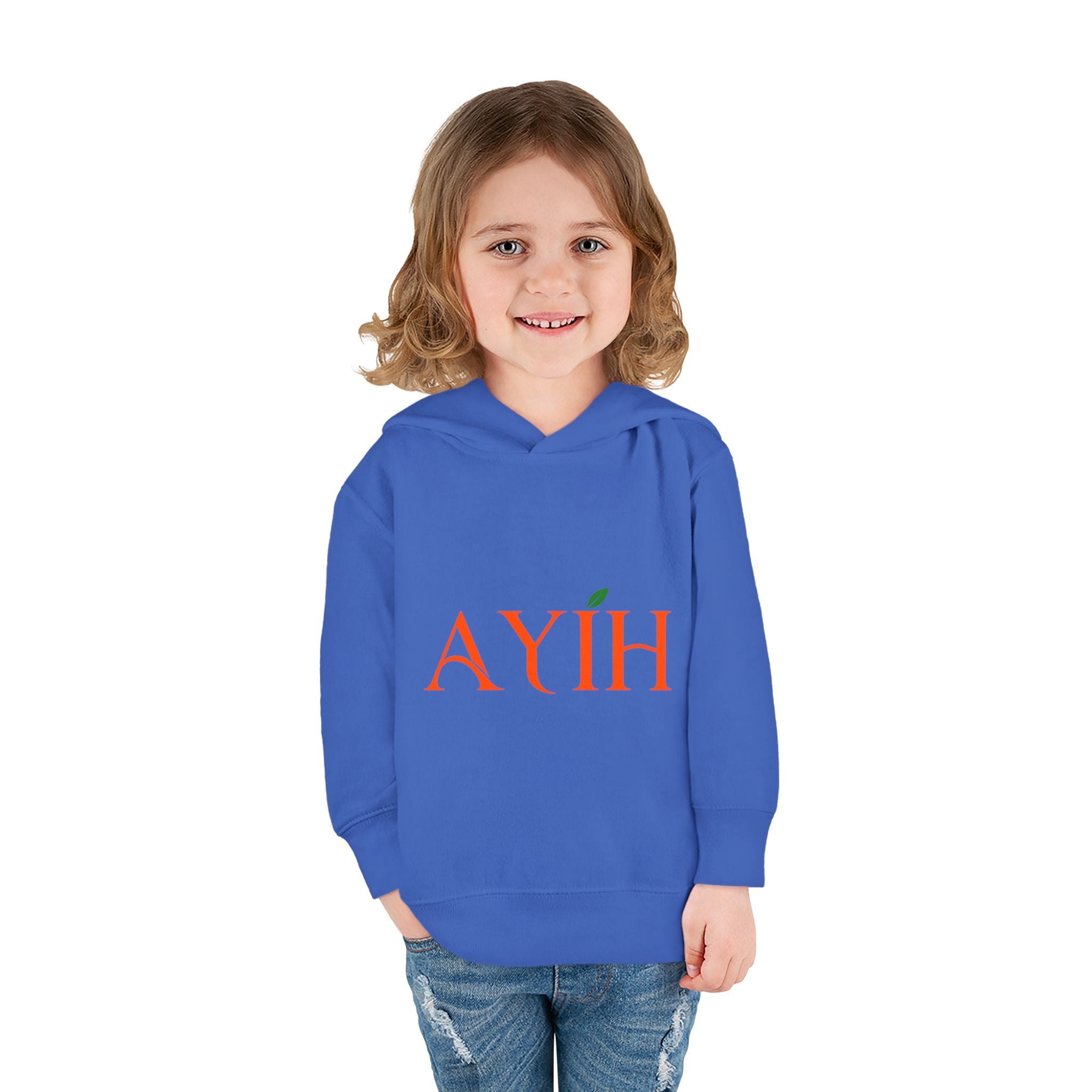 Toddler Hoodie with 'AYIH' Logo — Cute Monogram Pullover