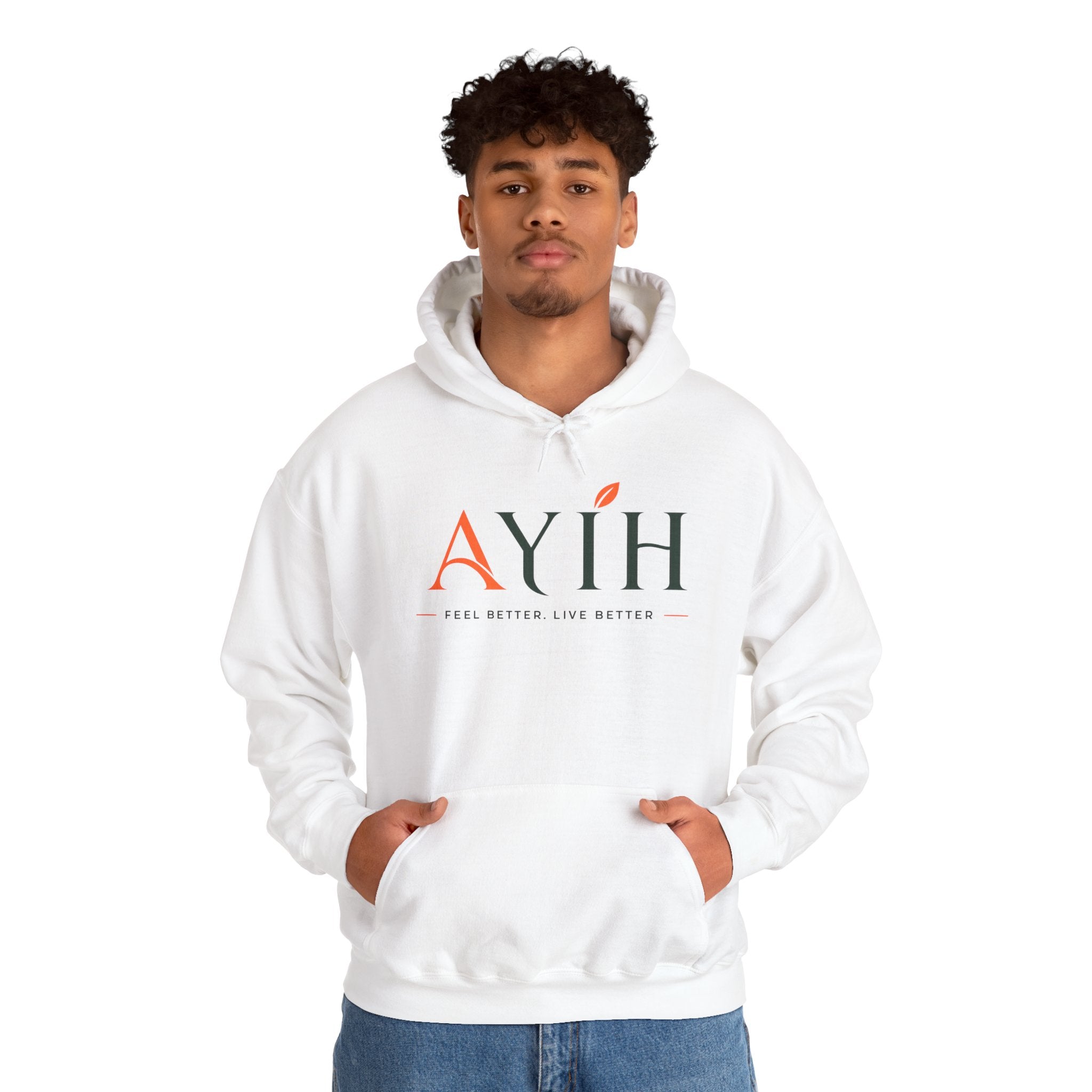 AYIH Logo Hoodie — Feel Better, Live Better Branded Pullover