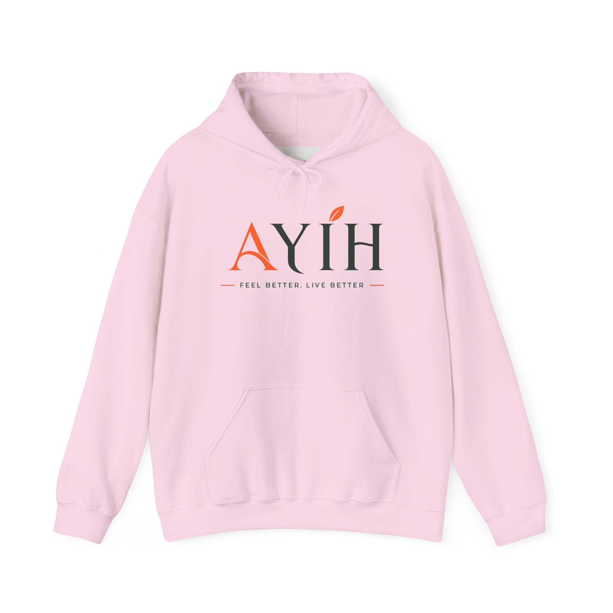 Adult AYIH Logo Hoodie — Feel Better, Live Better Branded Pullover