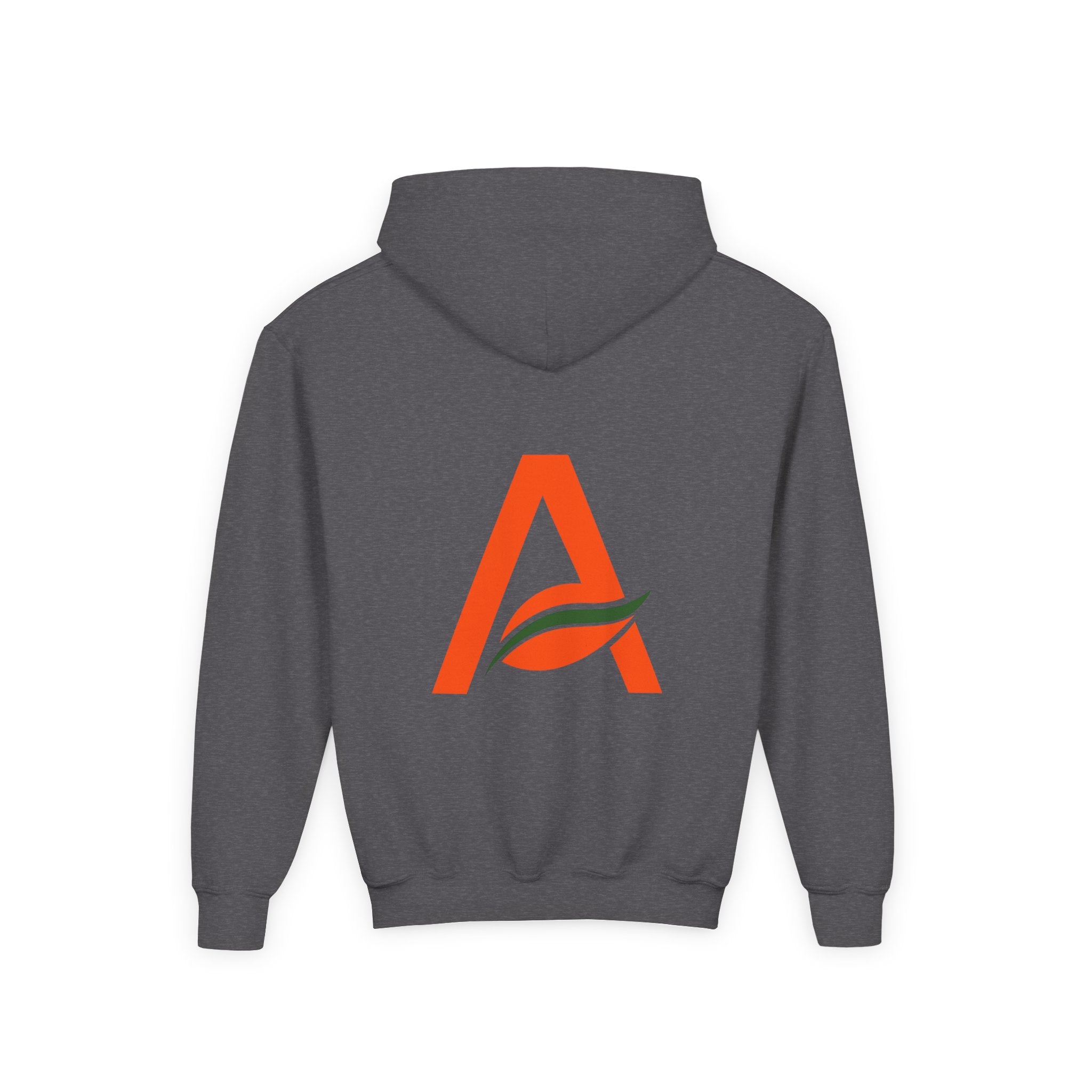 AYIH Logo Hoodie — Kids Unisex Pullover Sweatshirt, Minimal Lifestyle Graphic