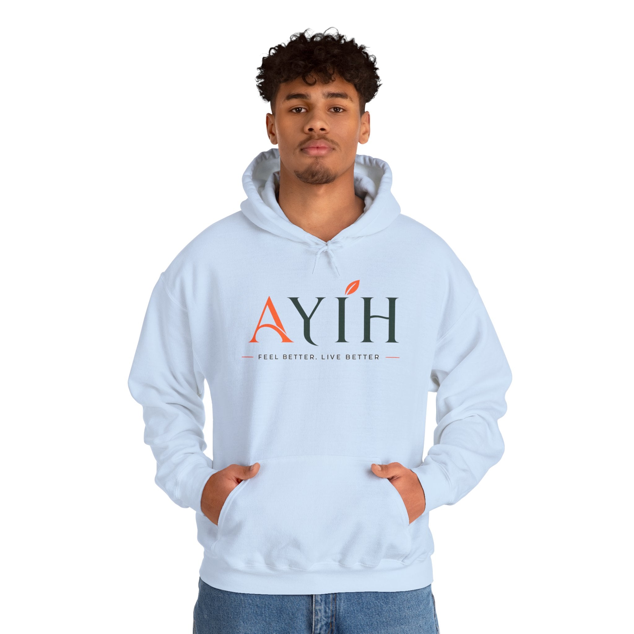 AYIH Logo Hoodie — Feel Better, Live Better Branded Pullover