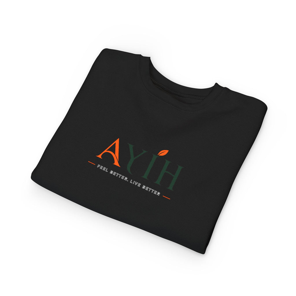 Toddler AYIH Sweatshirt — Logo Crewneck for Little Kids (Unisex)
