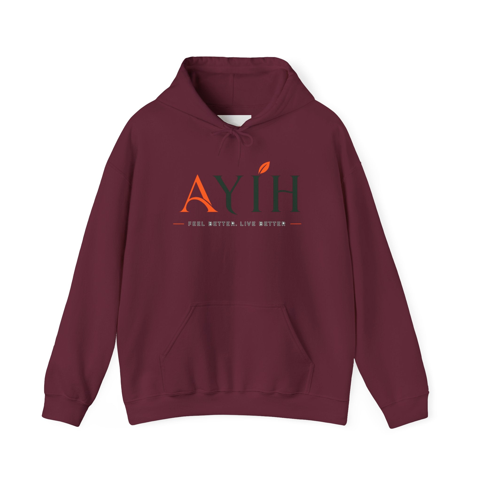 AYIH Logo Hoodie — Feel Better, Live Better Branded Pullover