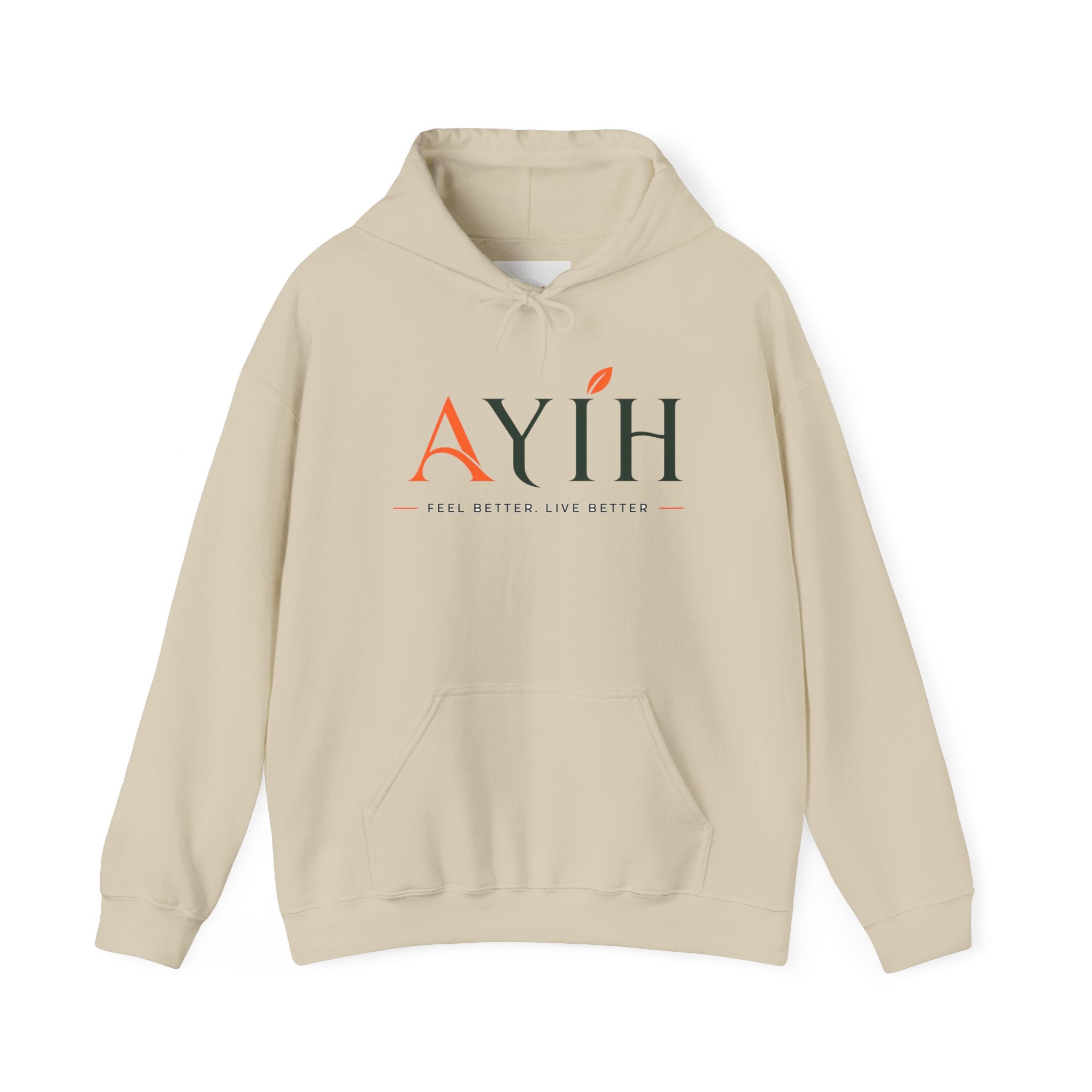 AYIH Logo Hoodie — Feel Better, Live Better Branded Pullover