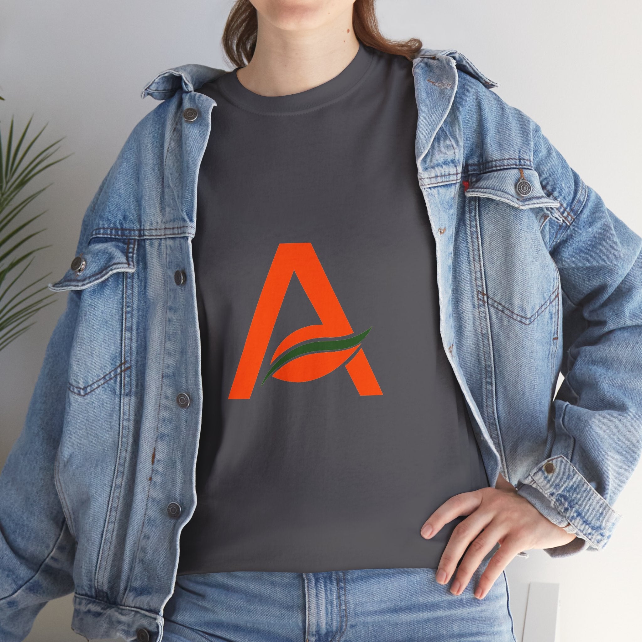 Unisex Adult "A" Logo - Heavy Cotton Tee