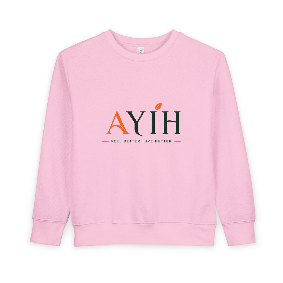 Toddler AYIH Sweatshirt — Logo Crewneck for Little Kids (Unisex)