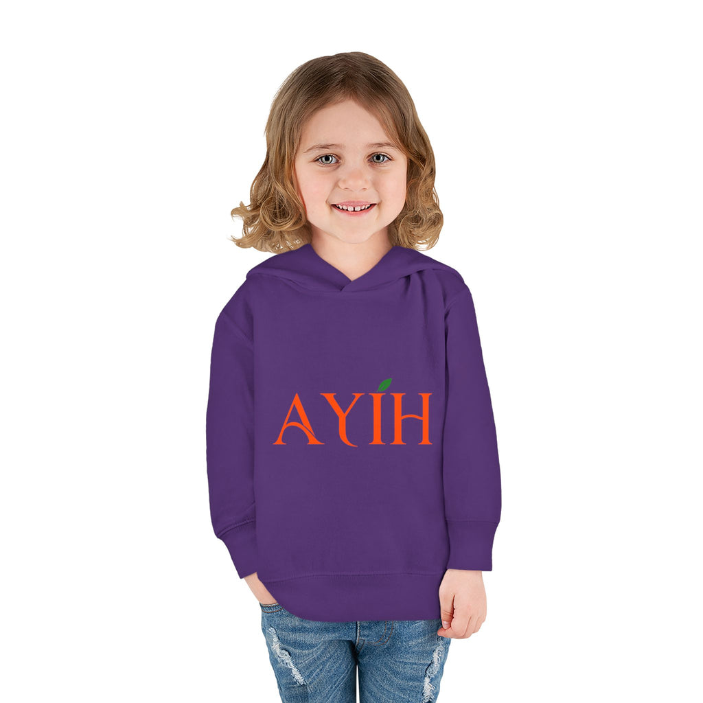 Toddler Hoodie with 'AYIH' Logo — Cute Monogram Pullover