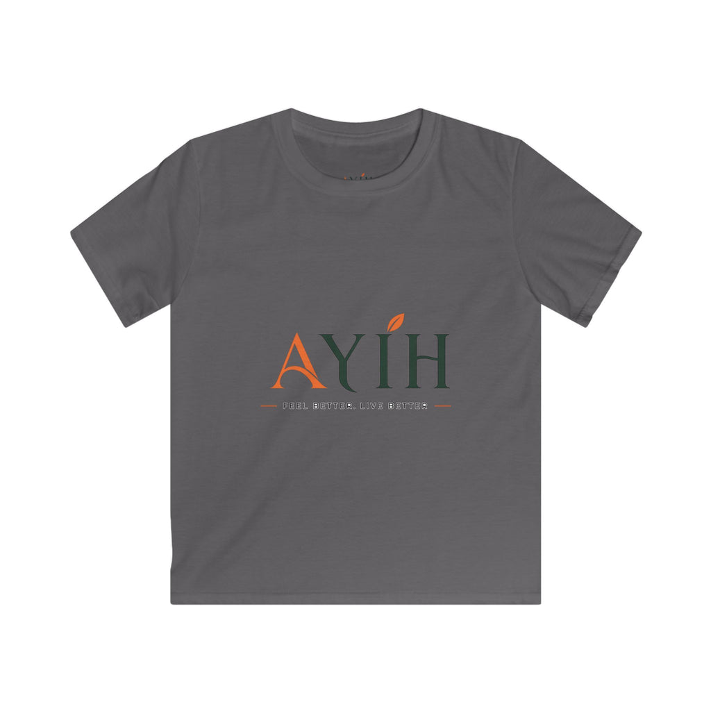 Kids Tee — AYIH Logo Shirt (Feel Better, Live Better)