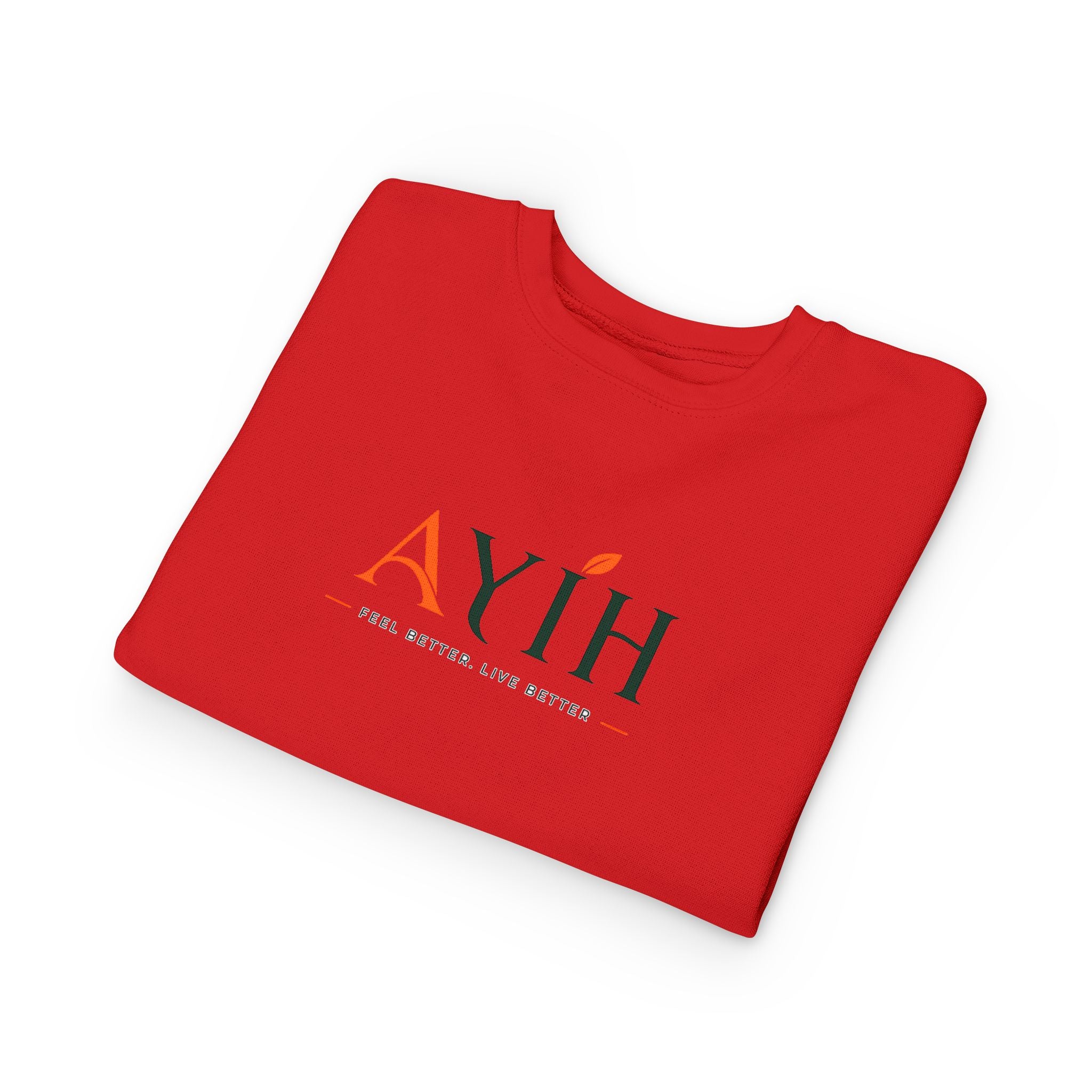 Toddler AYIH Sweatshirt — Logo Crewneck for Little Kids (Unisex)