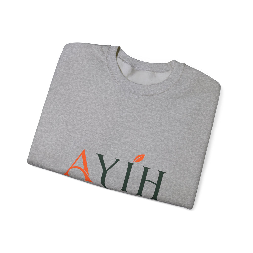 Adult Unisex Sweatshirt — AYIH "Feel Better, Live Better" Crewneck