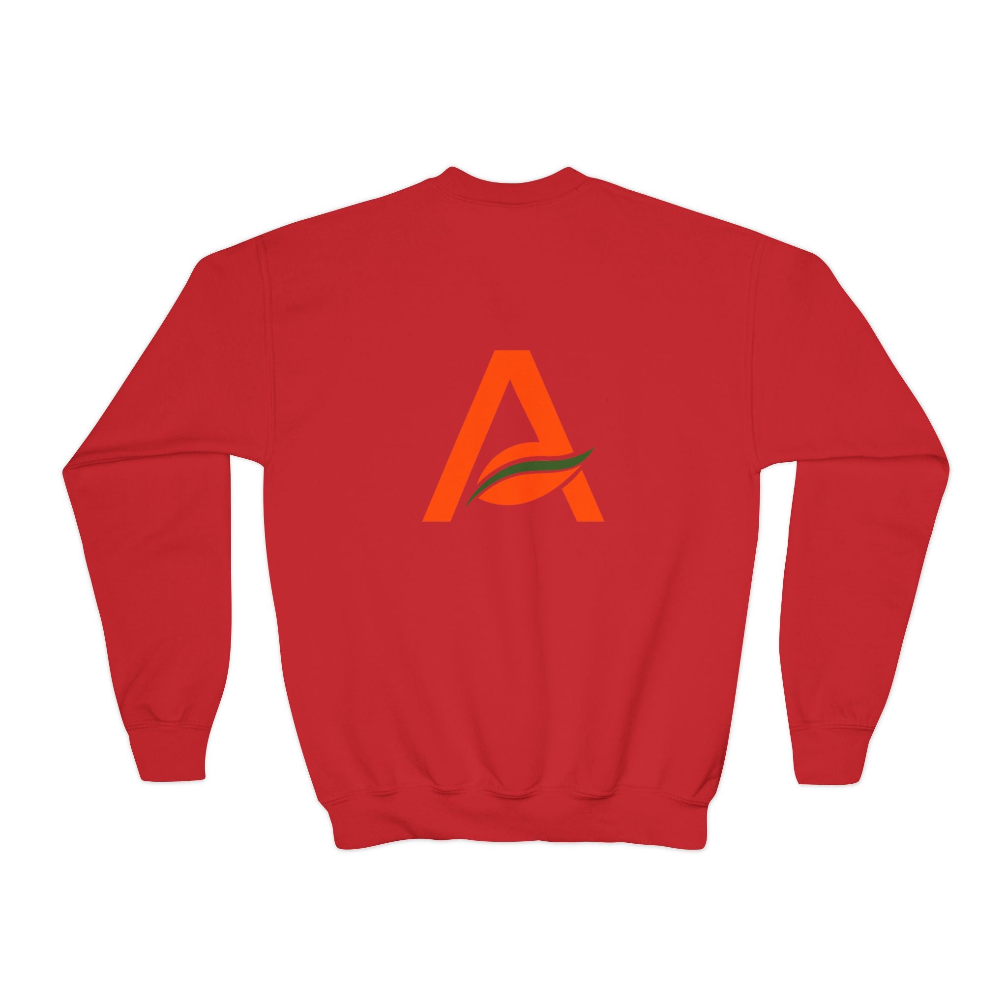 Big Kids Crewneck Sweatshirt — AYÍH Logo Pullover (Unisex)