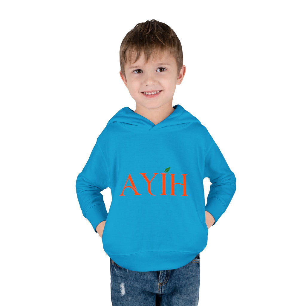 Toddler Hoodie with 'AYIH' Logo — Cute Monogram Pullover
