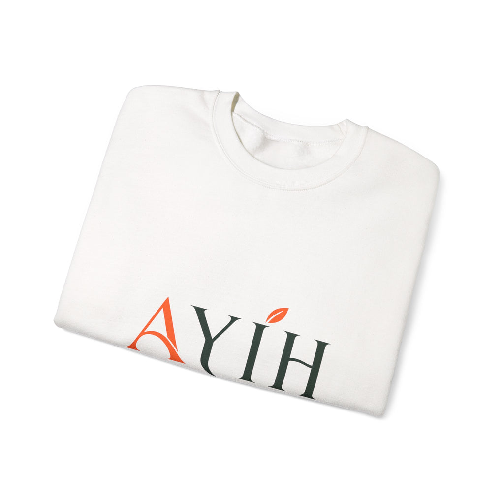 Adult Unisex Sweatshirt — AYIH "Feel Better, Live Better" Crewneck