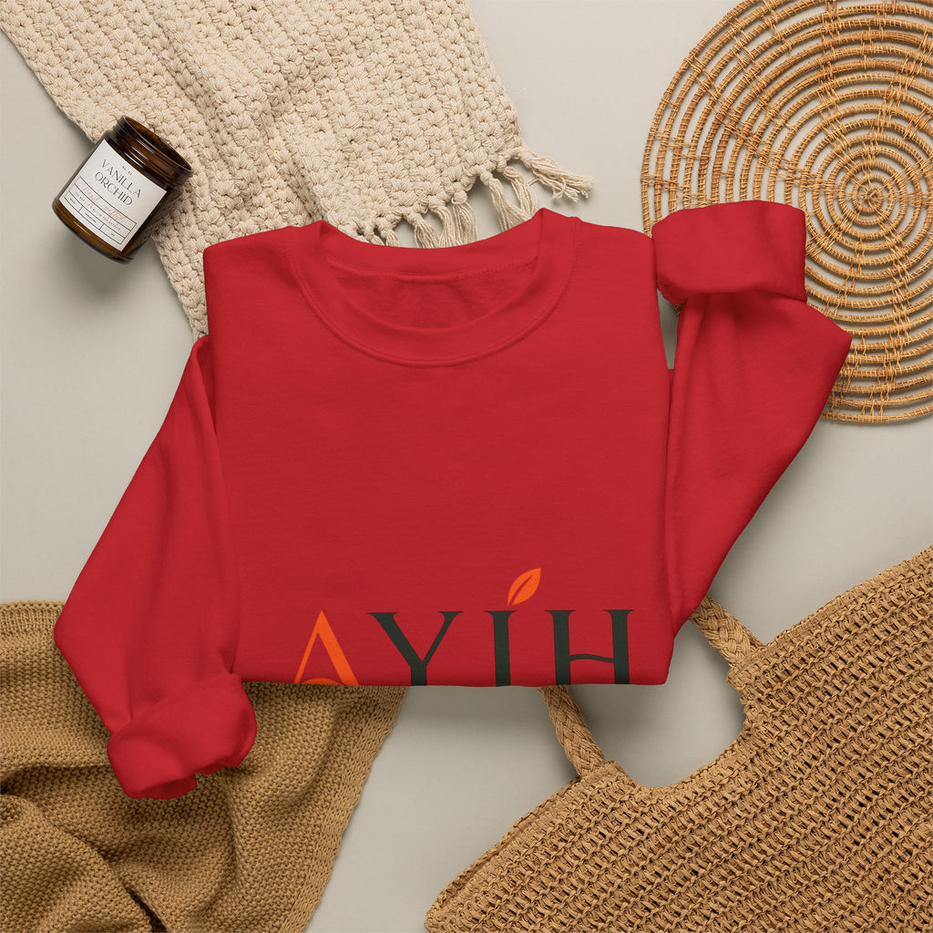Adult Unisex Sweatshirt — AYIH "Feel Better, Live Better" Crewneck