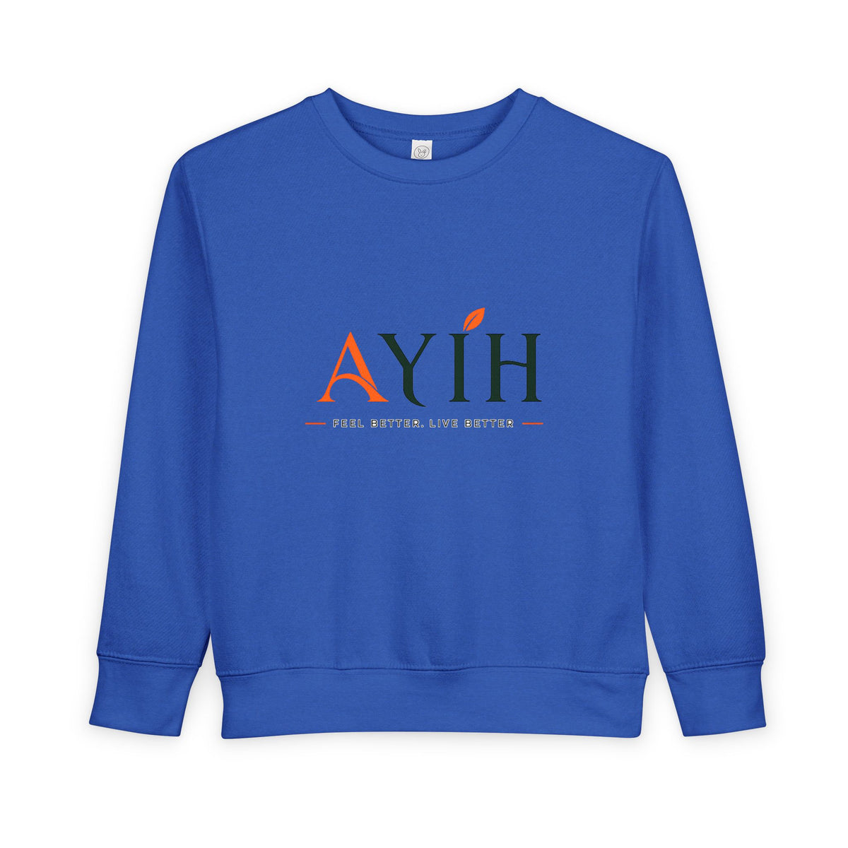 Toddler AYIH Sweatshirt — Logo Crewneck for Little Kids (Unisex)