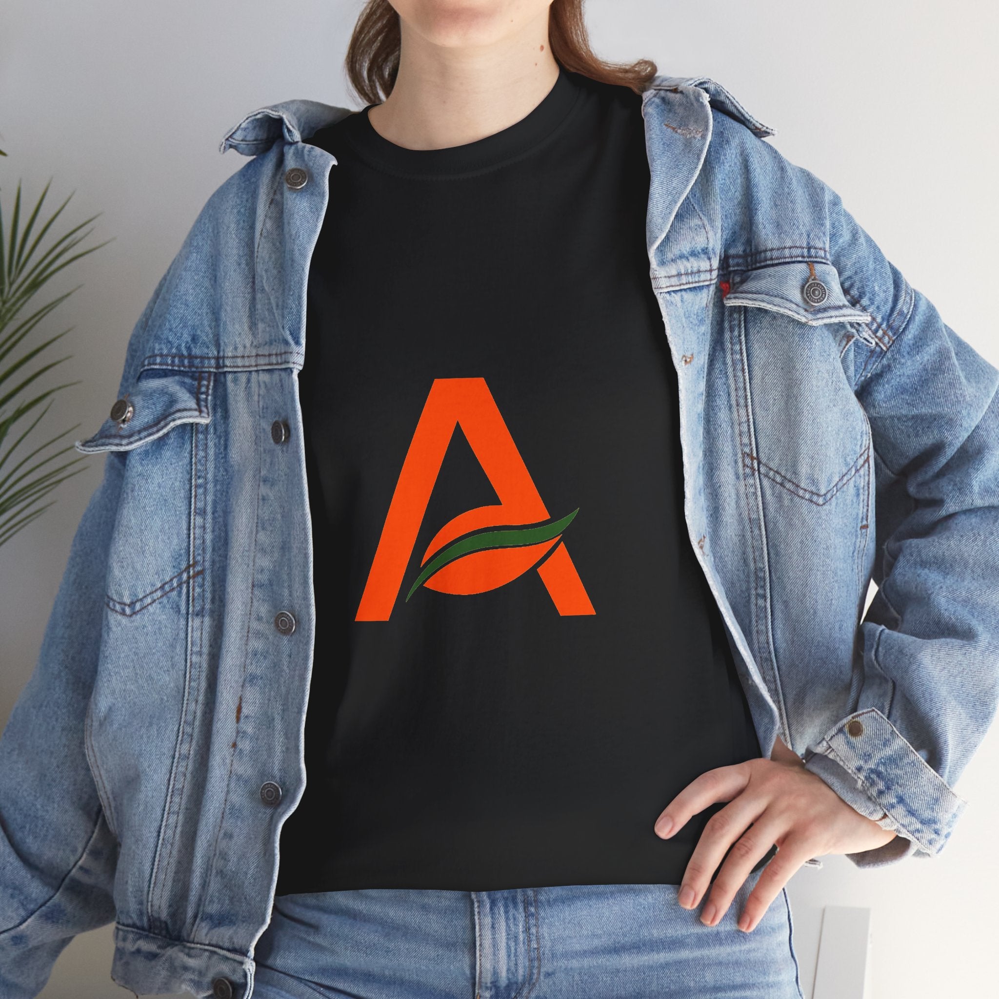 Unisex Adult "A" Logo - Heavy Cotton Tee