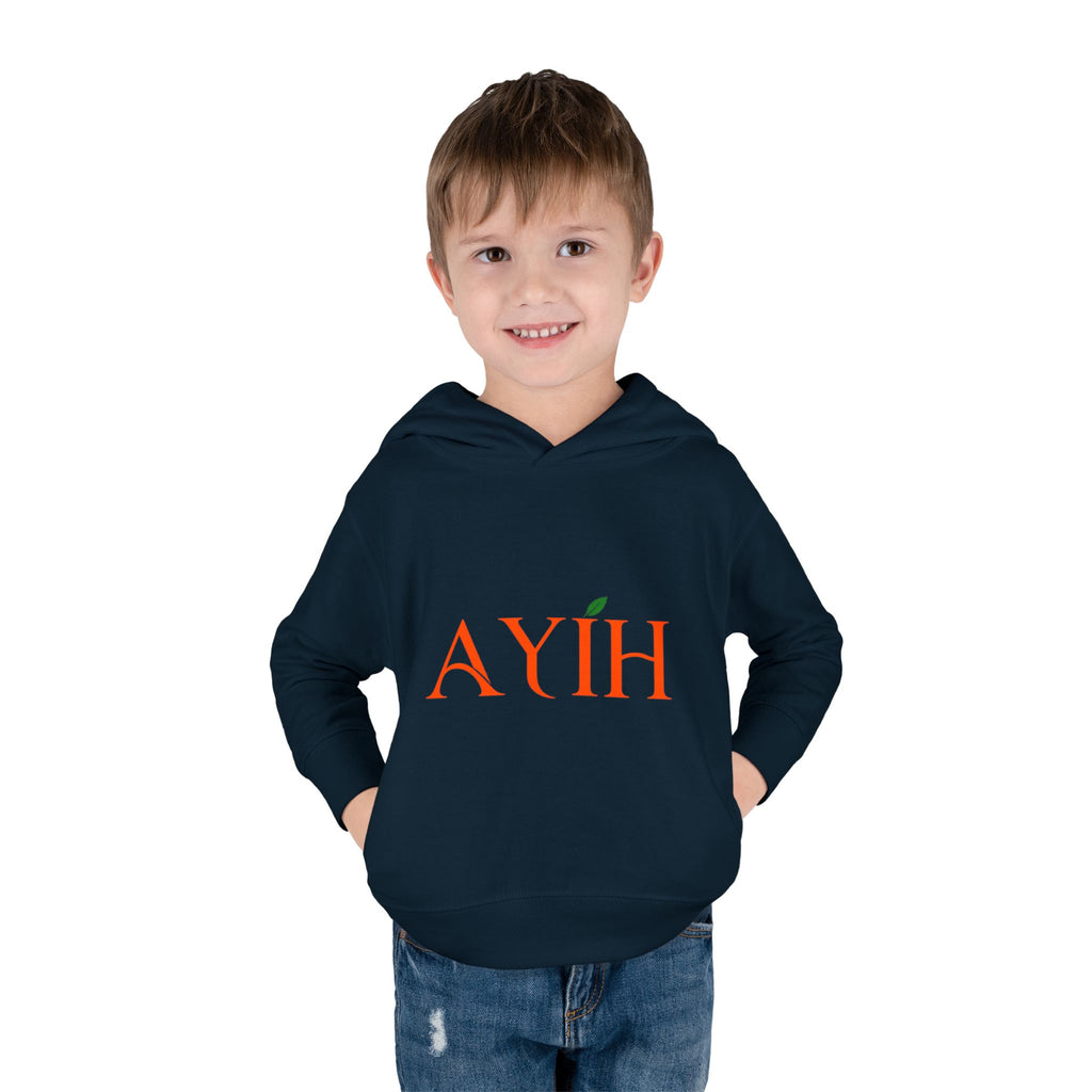 Toddler Hoodie with 'AYIH' Logo — Cute Monogram Pullover