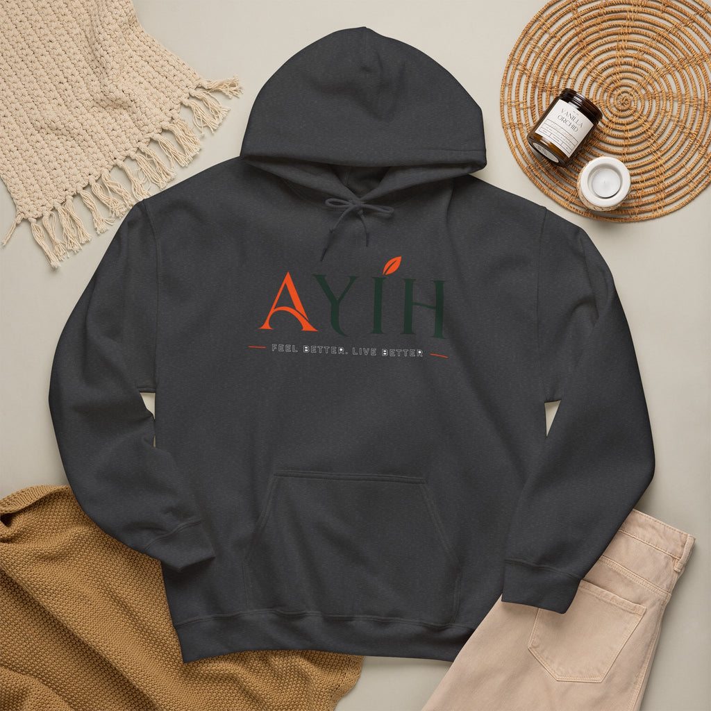 AYIH Logo Hoodie — Feel Better, Live Better Branded Pullover