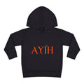 Toddler Hoodie with 'AYIH' Logo — Cute Monogram Pullover