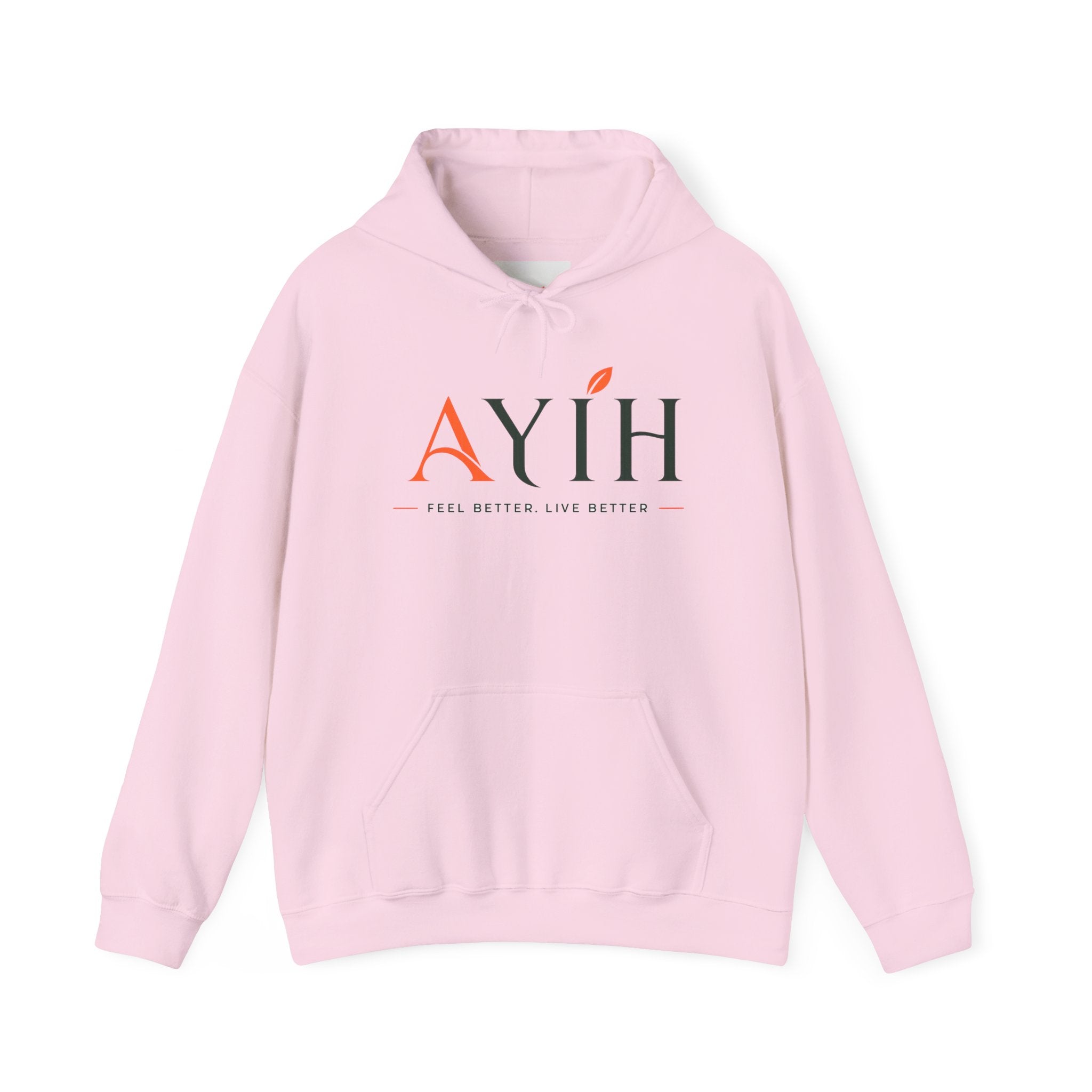 AYIH Logo Hoodie — Feel Better, Live Better Branded Pullover