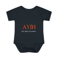Baby Bodysuit - 'AYIH' Logo Infant One-Piece (Feel Better. Live Better.)