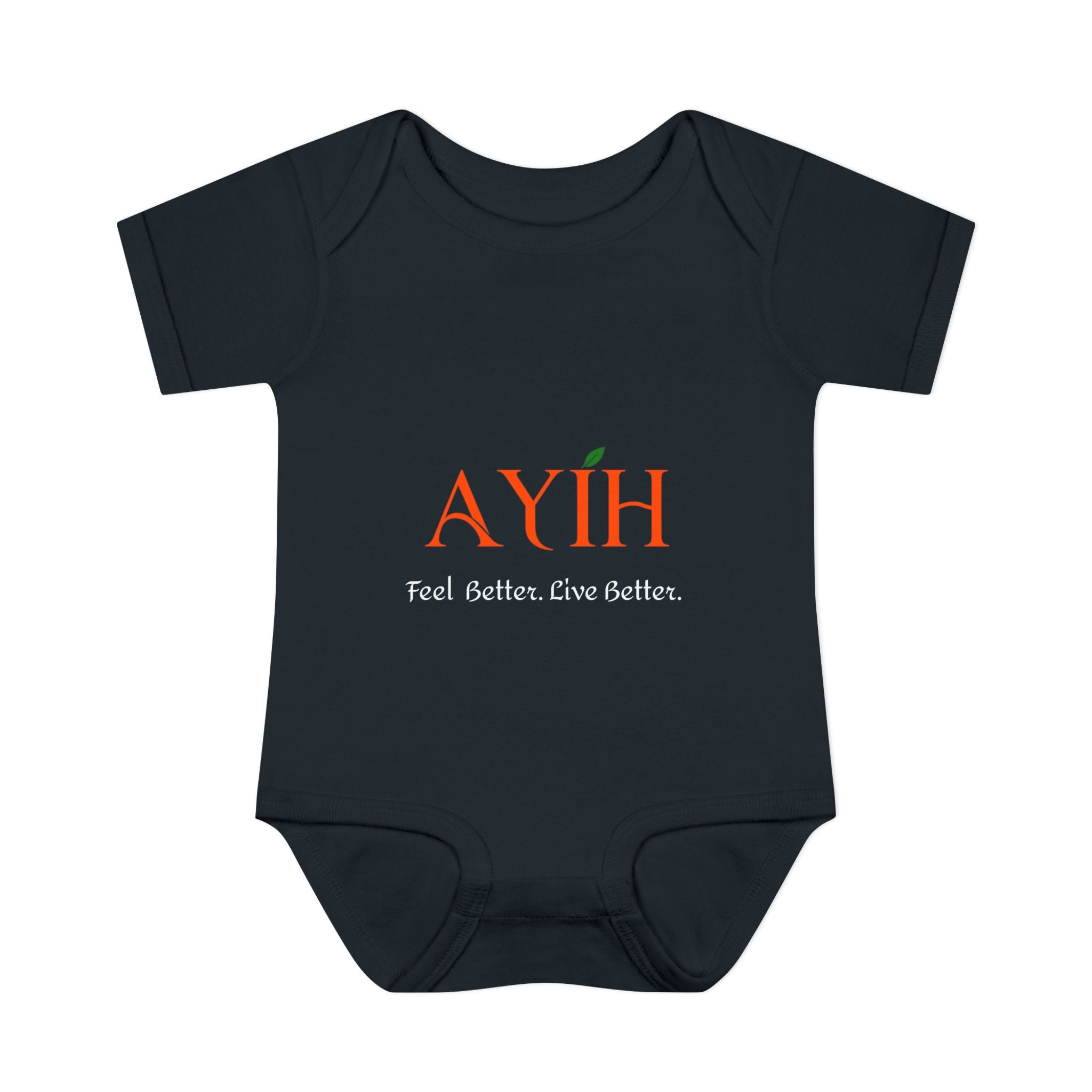 Baby Bodysuit - 'AYIH' Logo Infant One-Piece (Feel Better. Live Better.)