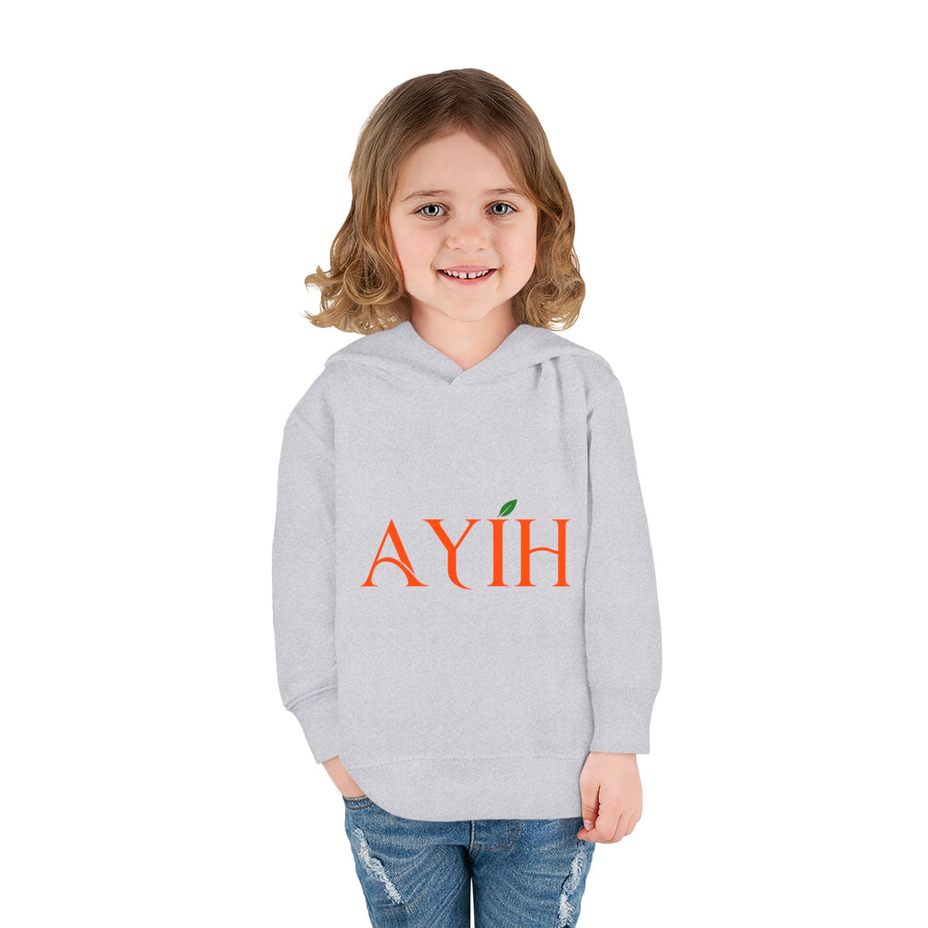 Toddler Hoodie with 'AYIH' Logo — Cute Monogram Pullover
