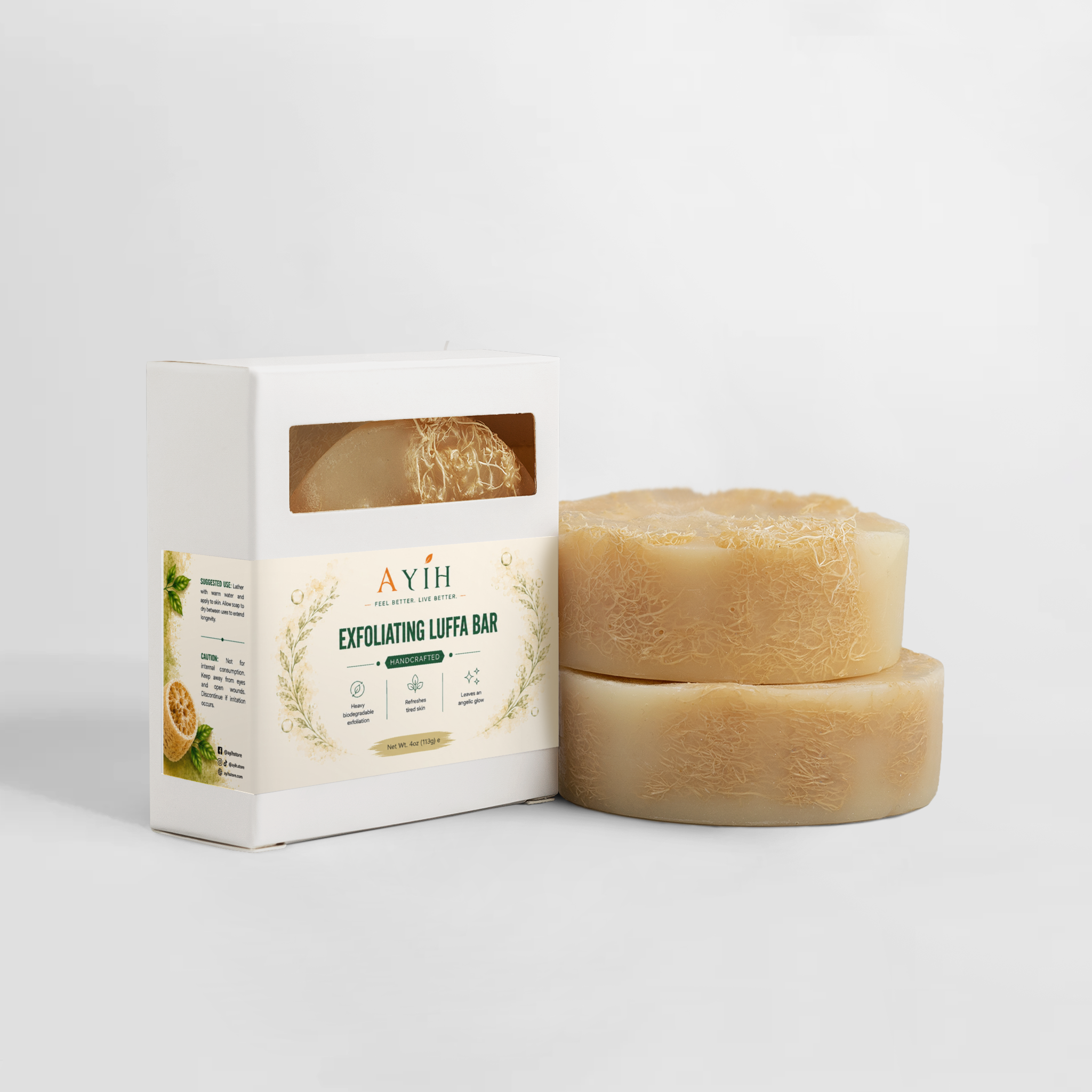 Exfoliating Luffa Golden Bar