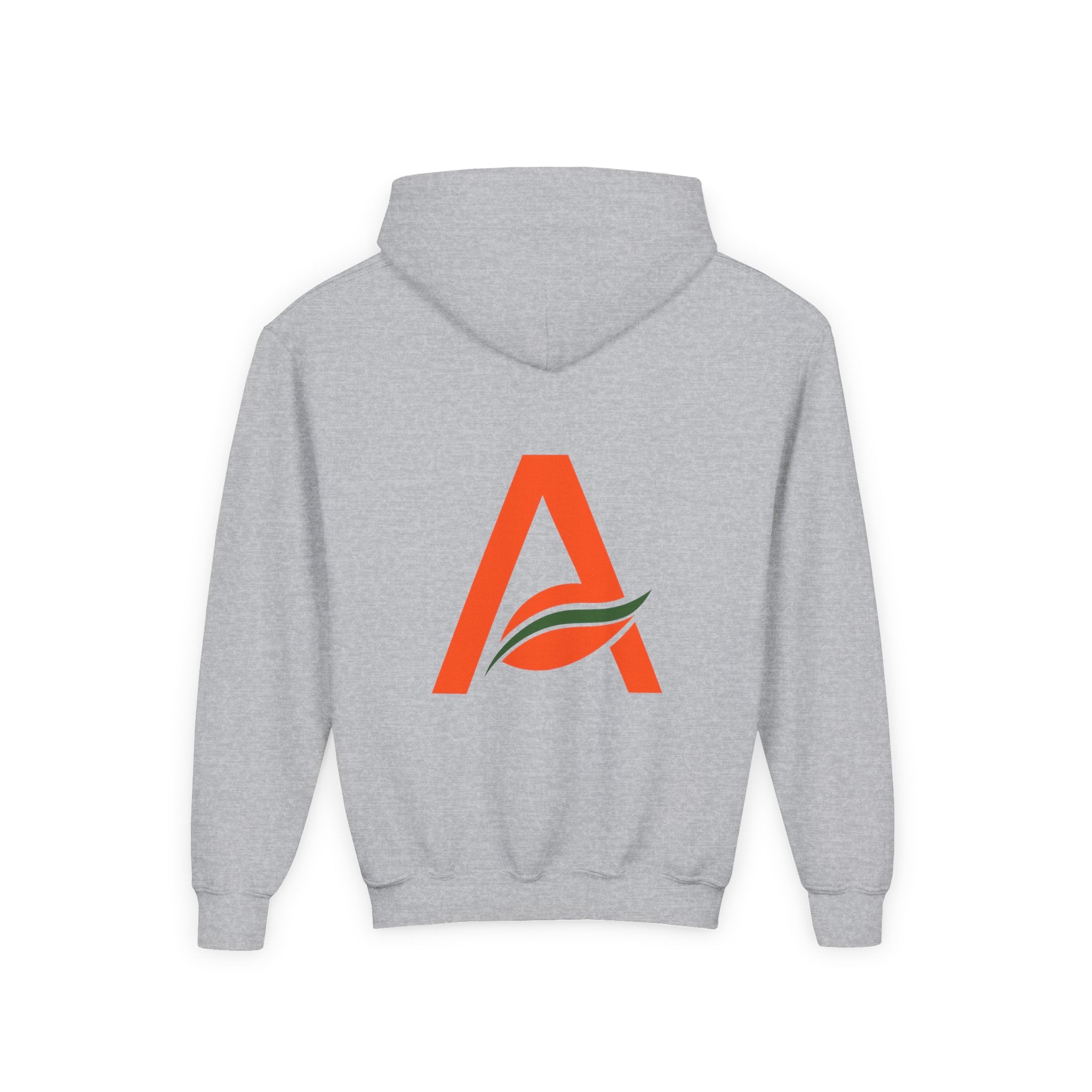 AYIH Logo Hoodie — Kids Unisex Pullover Sweatshirt, Minimal Lifestyle Graphic