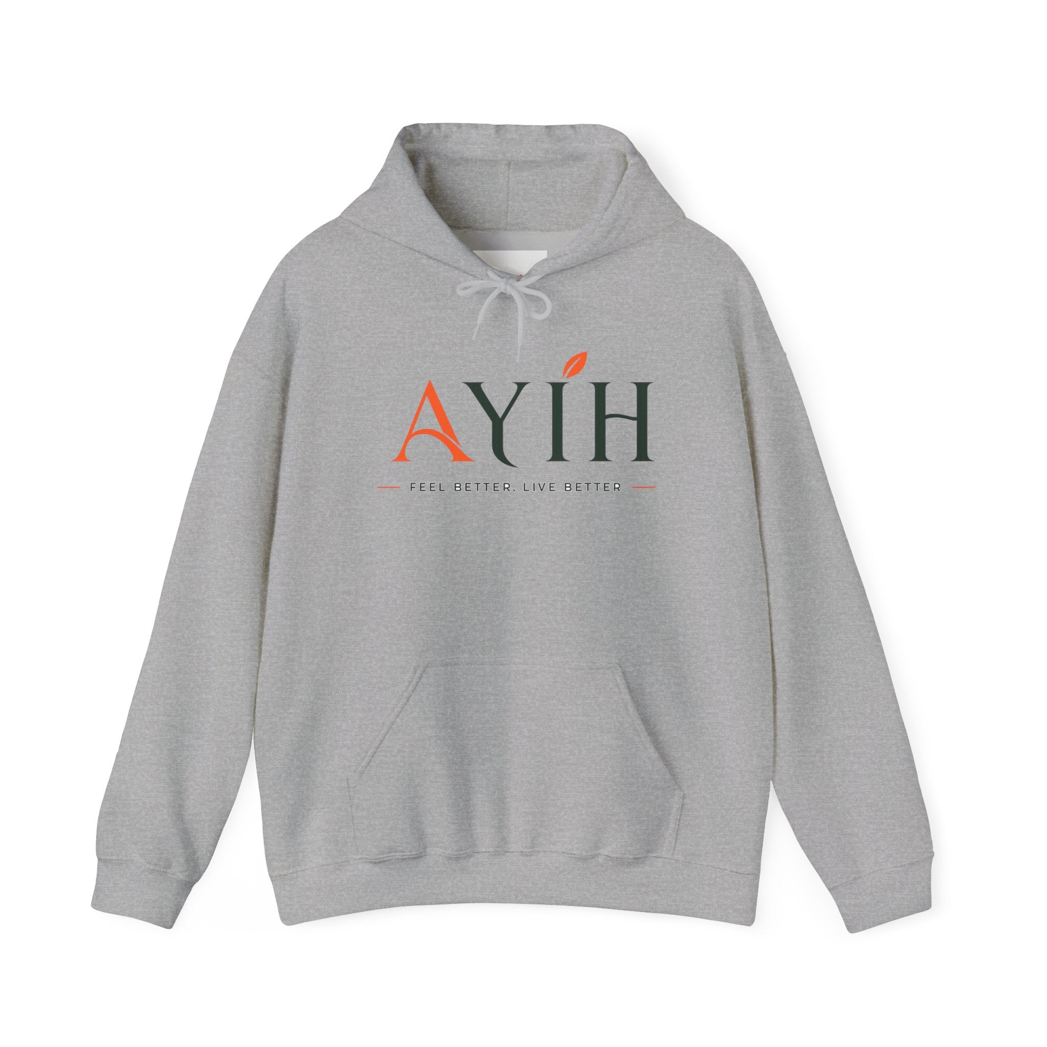 AYIH Logo Hoodie — Feel Better, Live Better Branded Pullover
