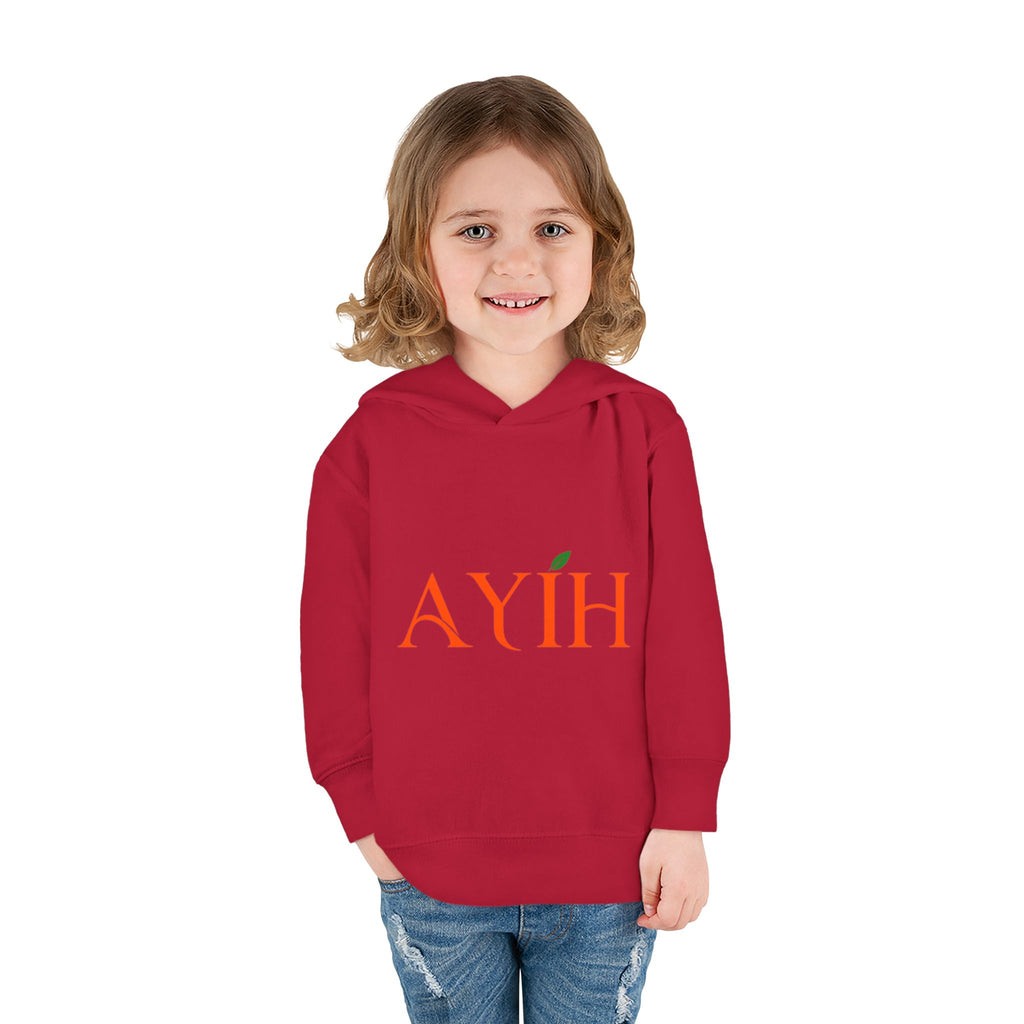 Toddler Hoodie with 'AYIH' Logo — Cute Monogram Pullover