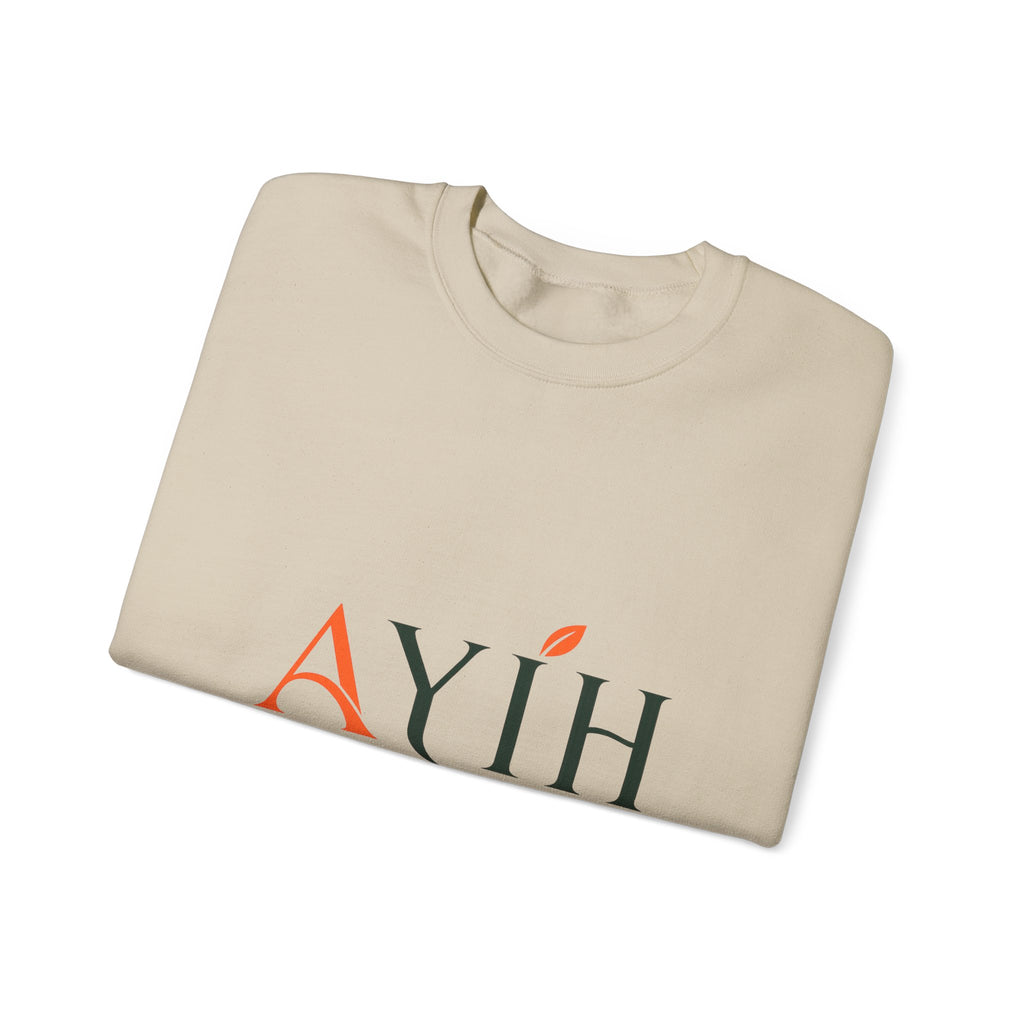 Adult Unisex Sweatshirt — AYIH "Feel Better, Live Better" Crewneck