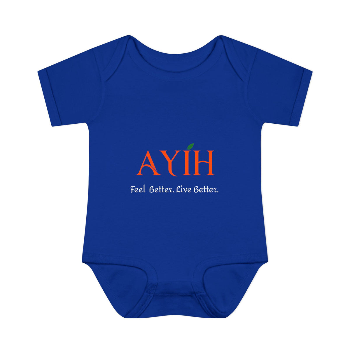 Baby Bodysuit - 'AYIH' Logo Infant One-Piece (Feel Better. Live Better.)