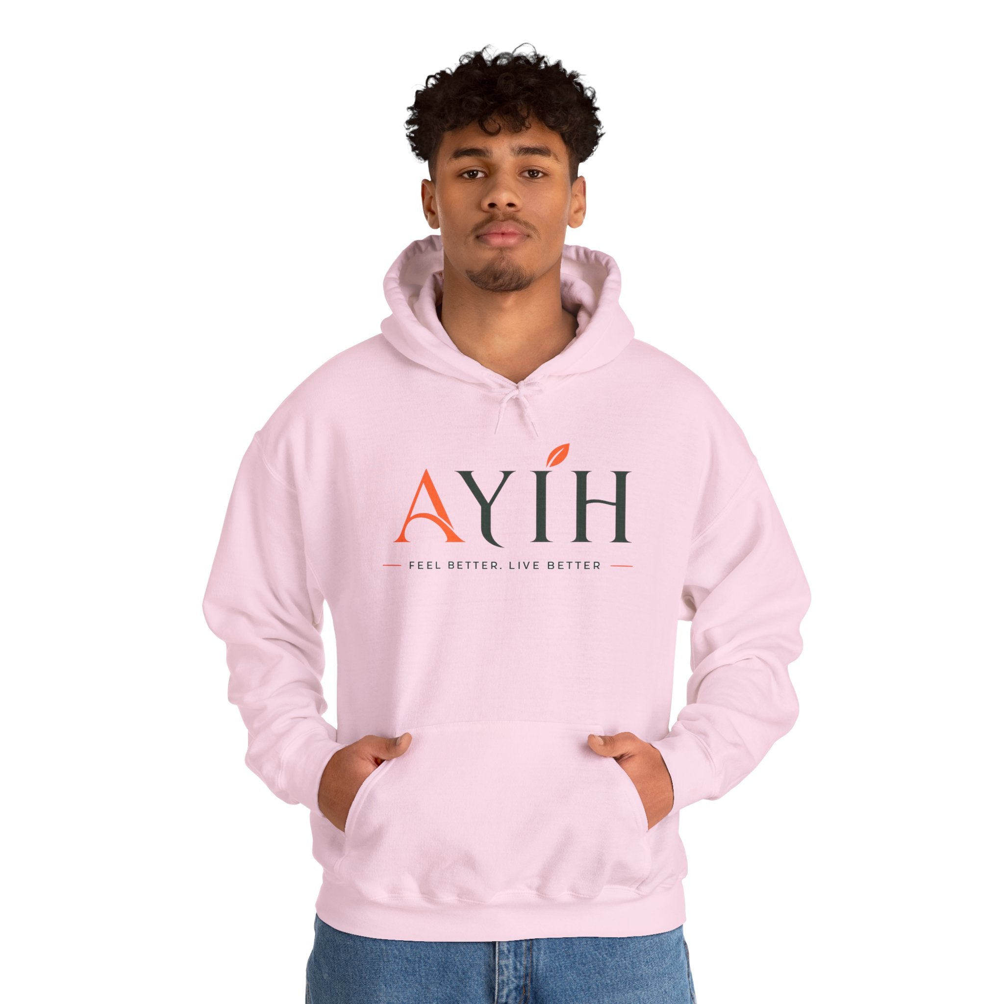 AYIH Logo Hoodie — Feel Better, Live Better Branded Pullover