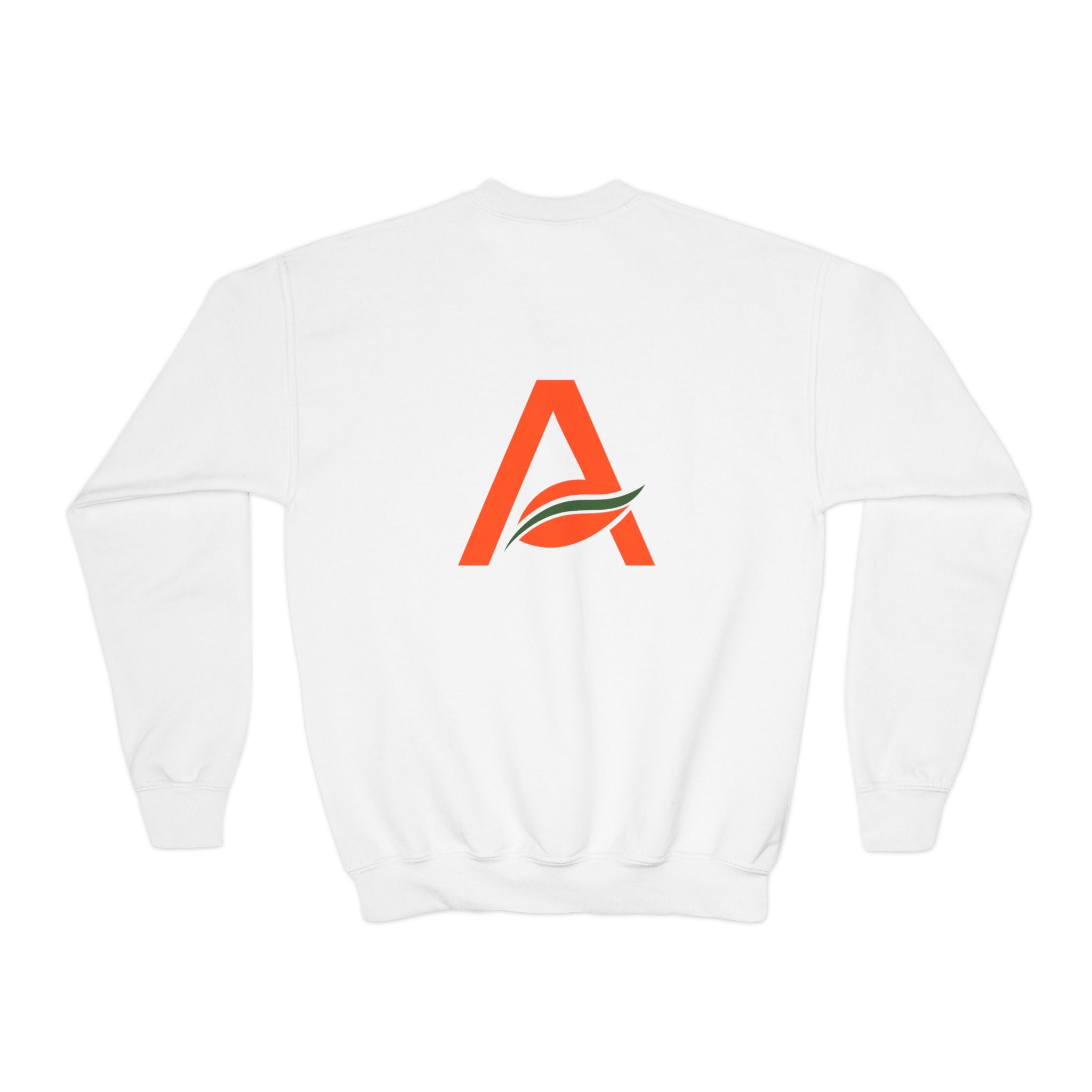 Big Kids Crewneck Sweatshirt — AYÍH Logo Pullover (Unisex)