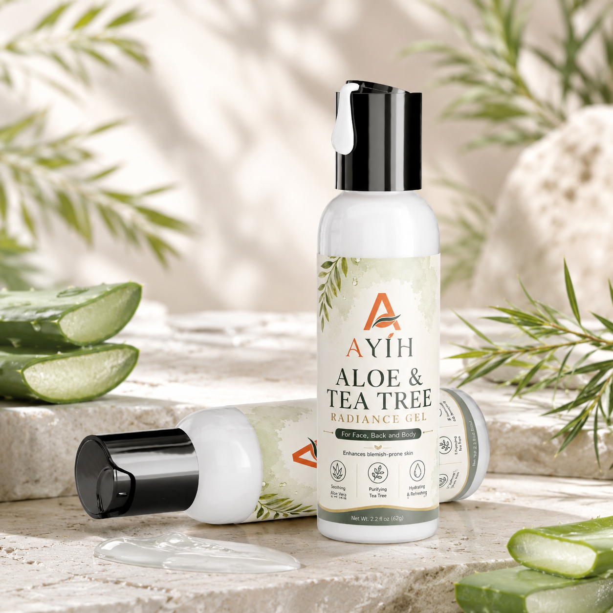 Aloe & Tea Tree Radiance Gel