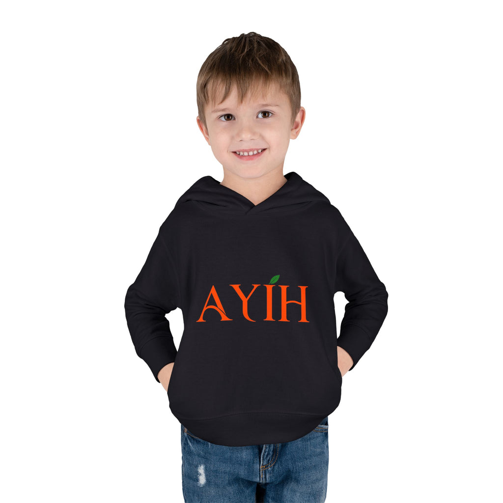 Toddler Hoodie with 'AYIH' Logo — Cute Monogram Pullover