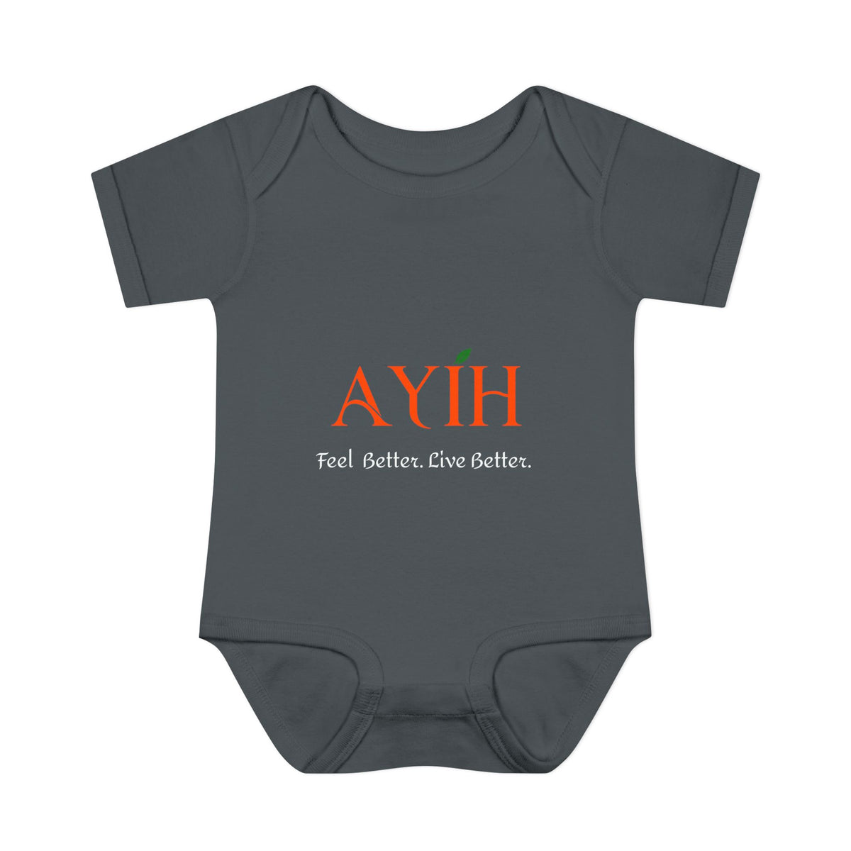 Baby Bodysuit - 'AYIH' Logo Infant One-Piece (Feel Better. Live Better.)