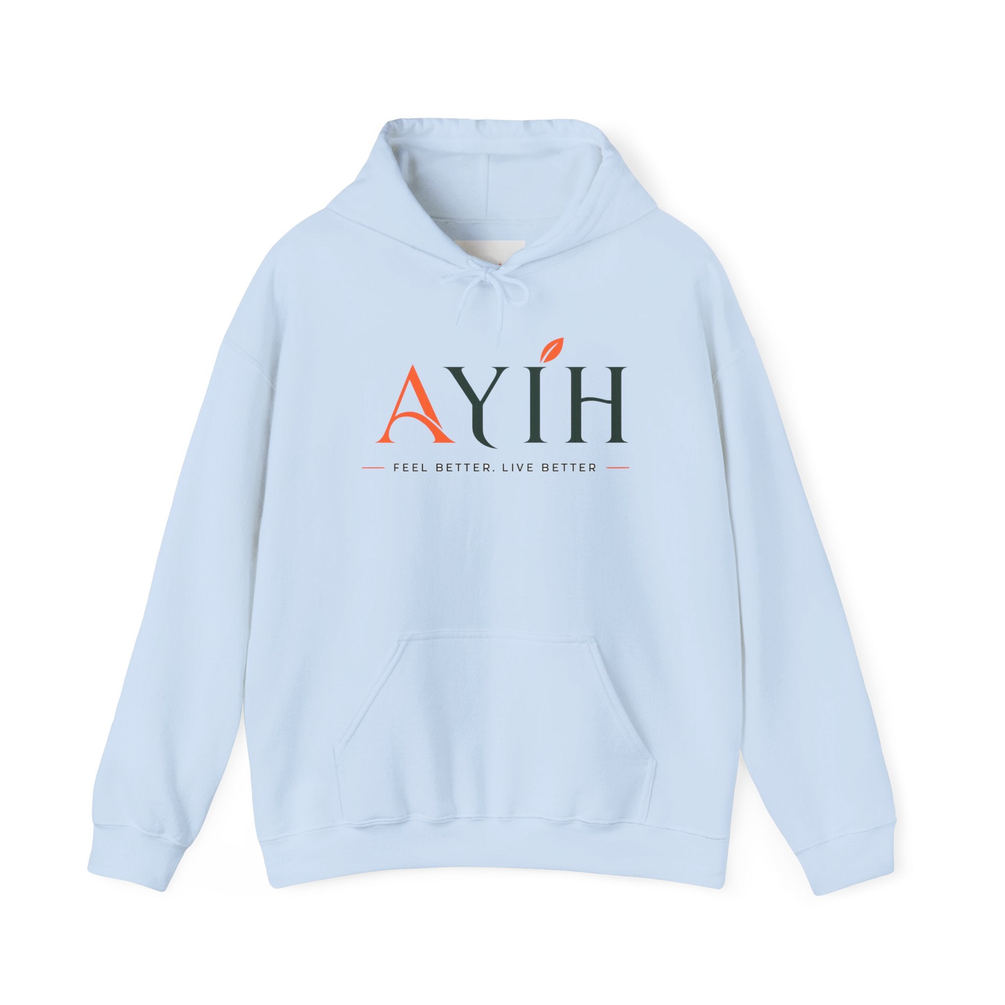 AYIH Logo Hoodie — Feel Better, Live Better Branded Pullover