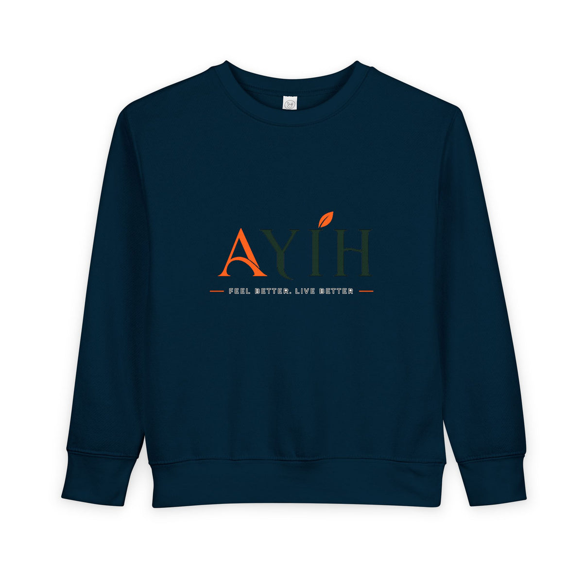 Toddler AYIH Sweatshirt — Logo Crewneck for Little Kids (Unisex)
